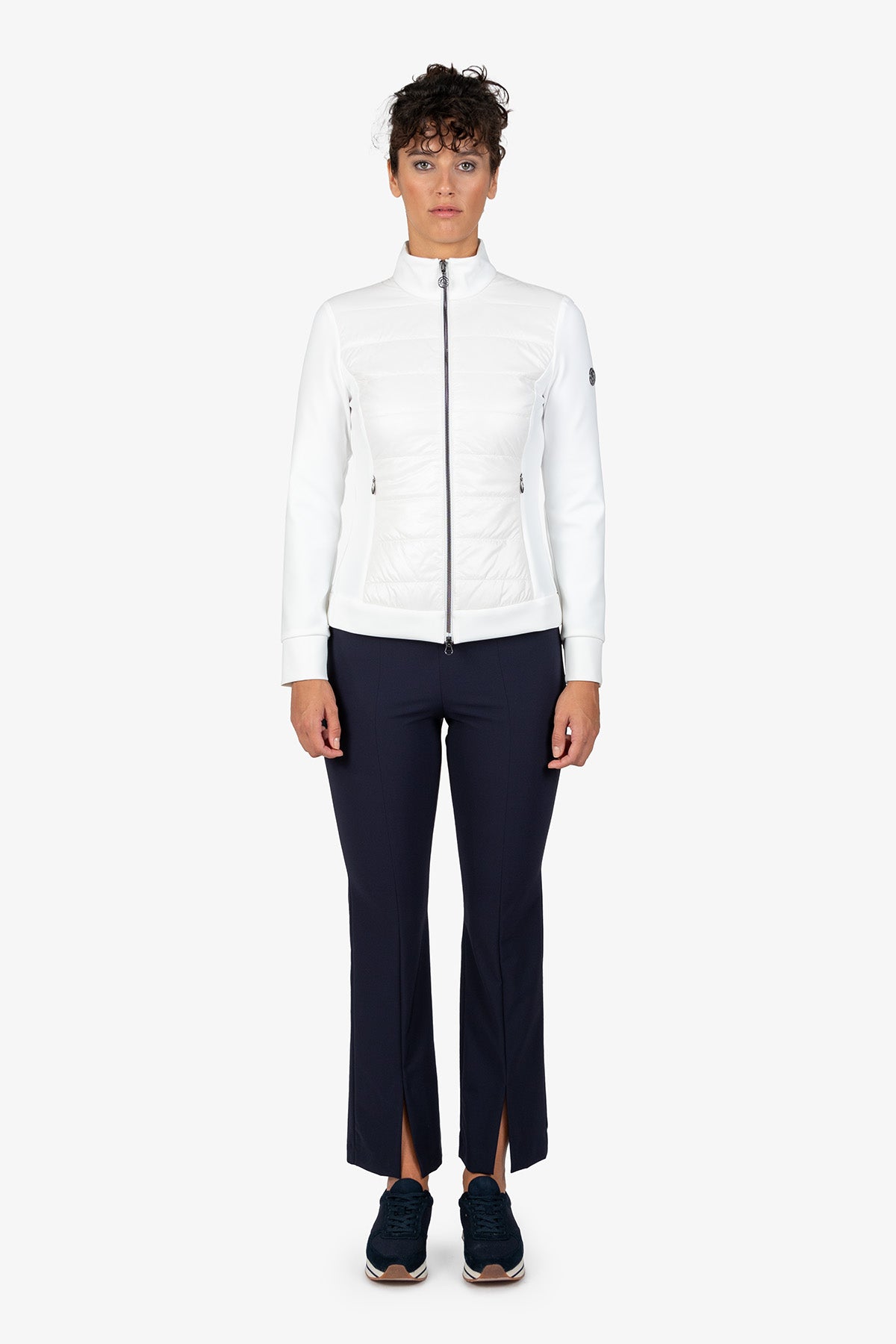Jacket with Stand-up Collar