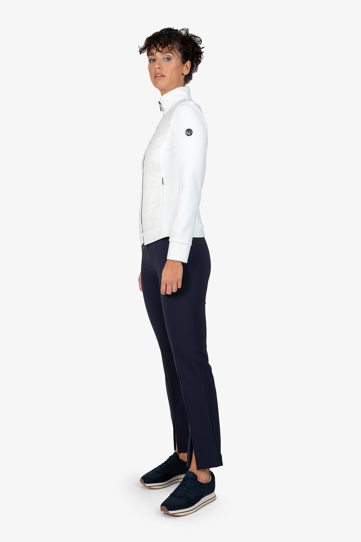 Jacket with Stand-up Collar