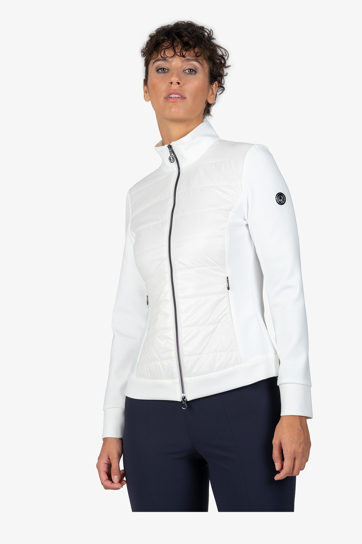 Jacket with Stand-up Collar