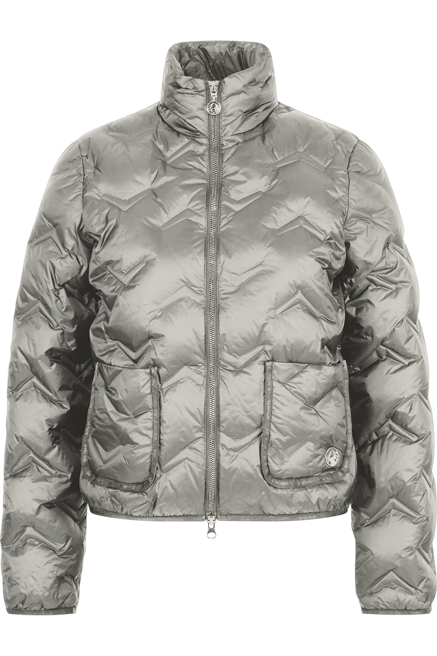Lightweight Down Jacket with Stand-up Collar