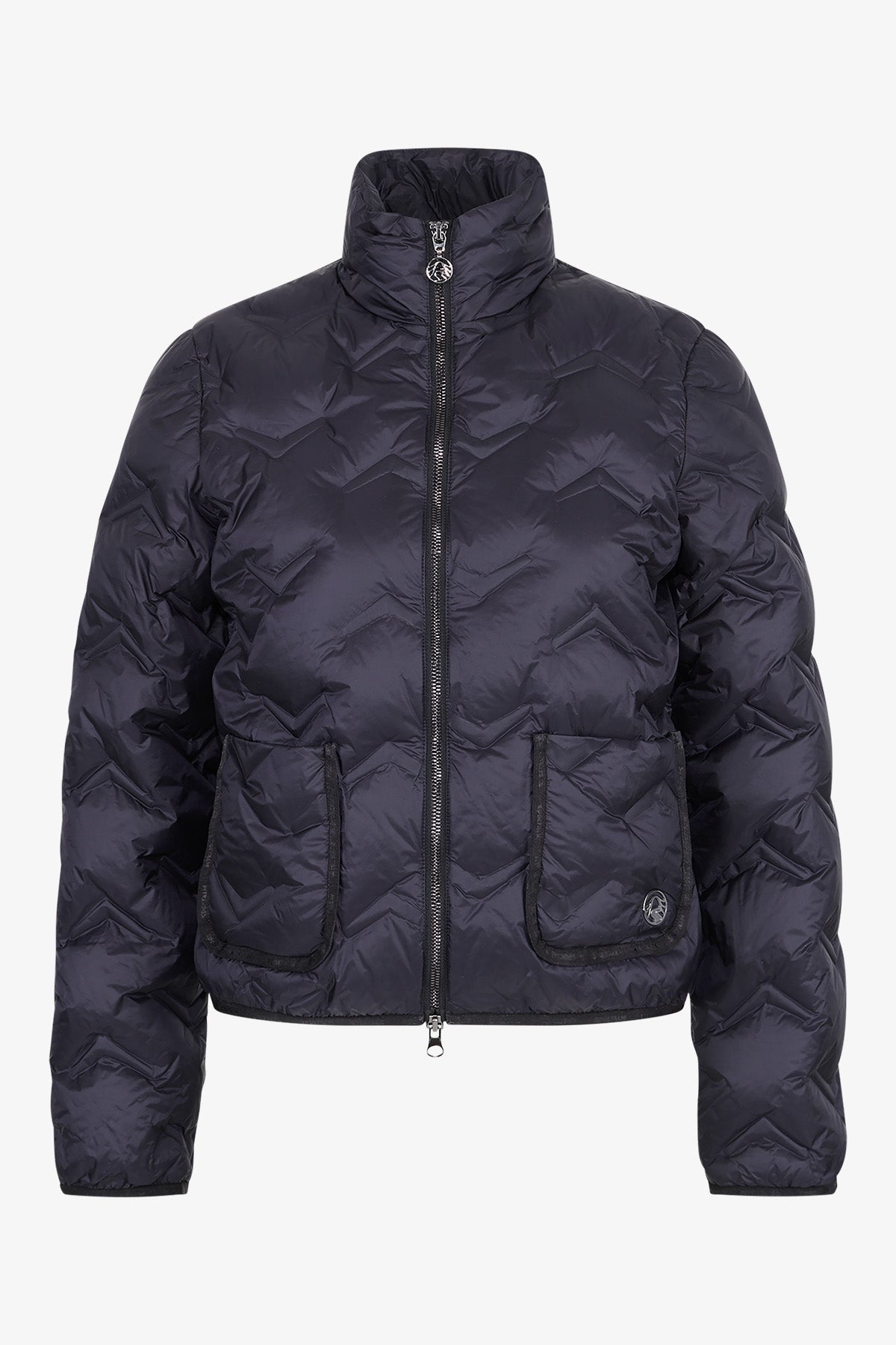 Lightweight Down Jacket with Stand-up Collar