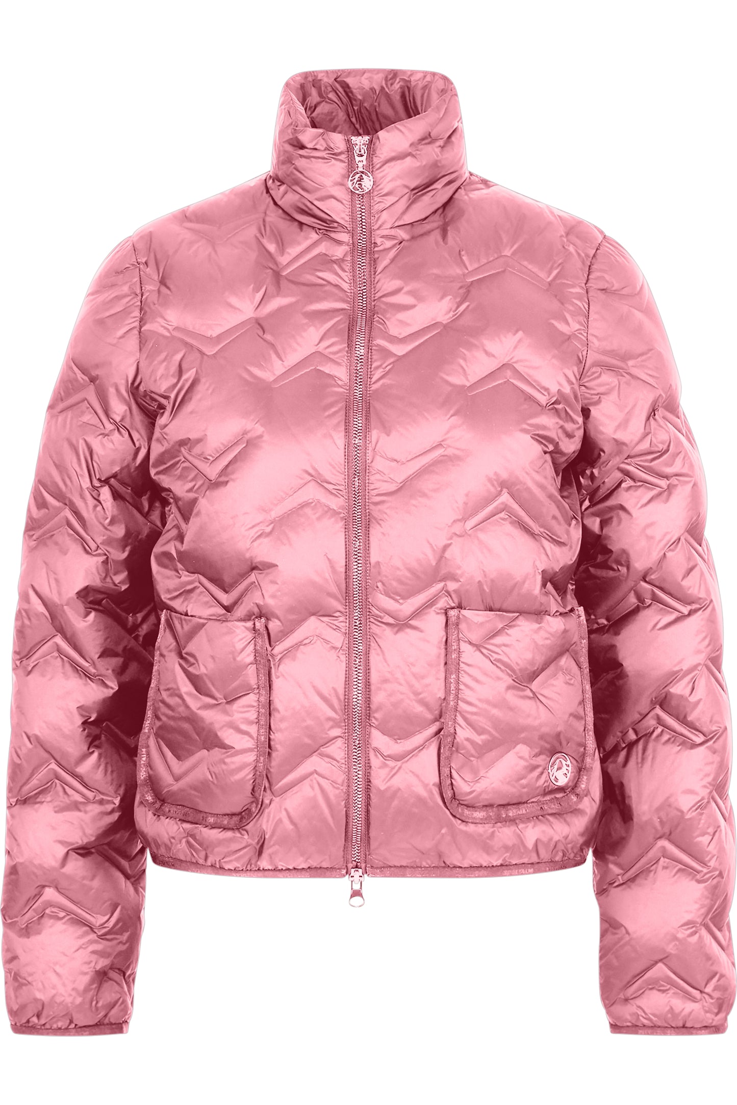 Lightweight Down Jacket with Stand-up Collar