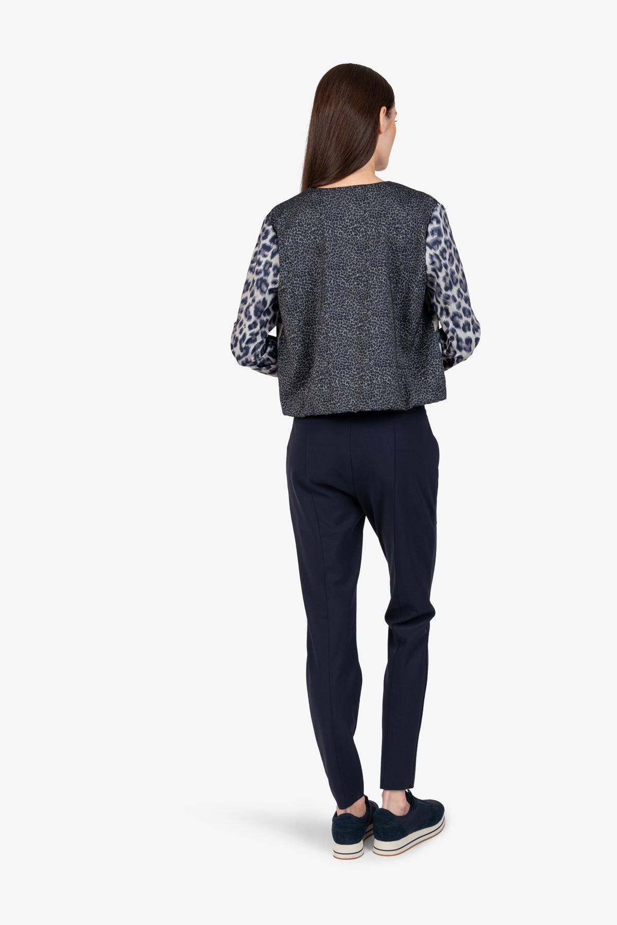 Short Round-Necked Jacket