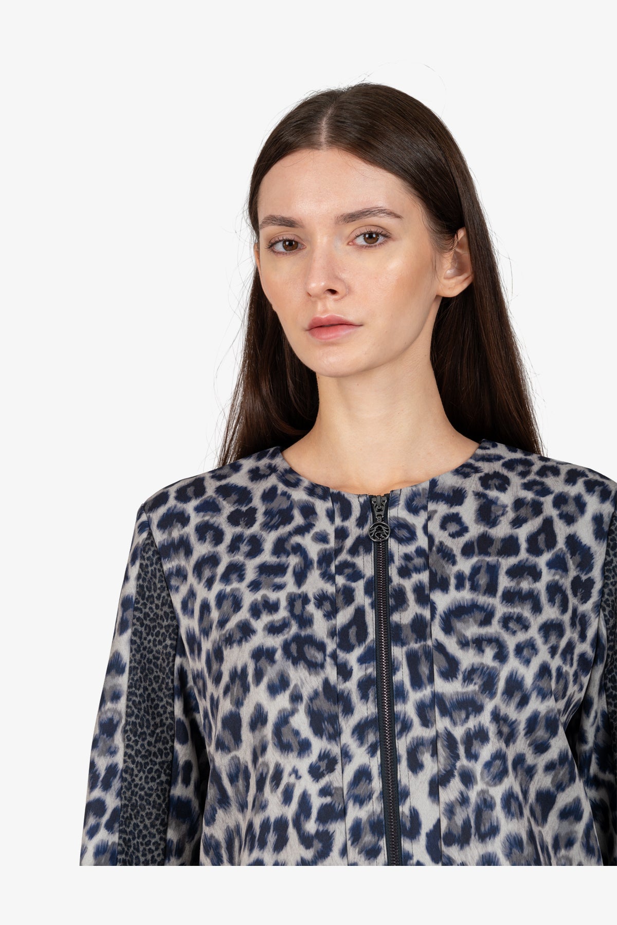 Short Round-Necked Jacket