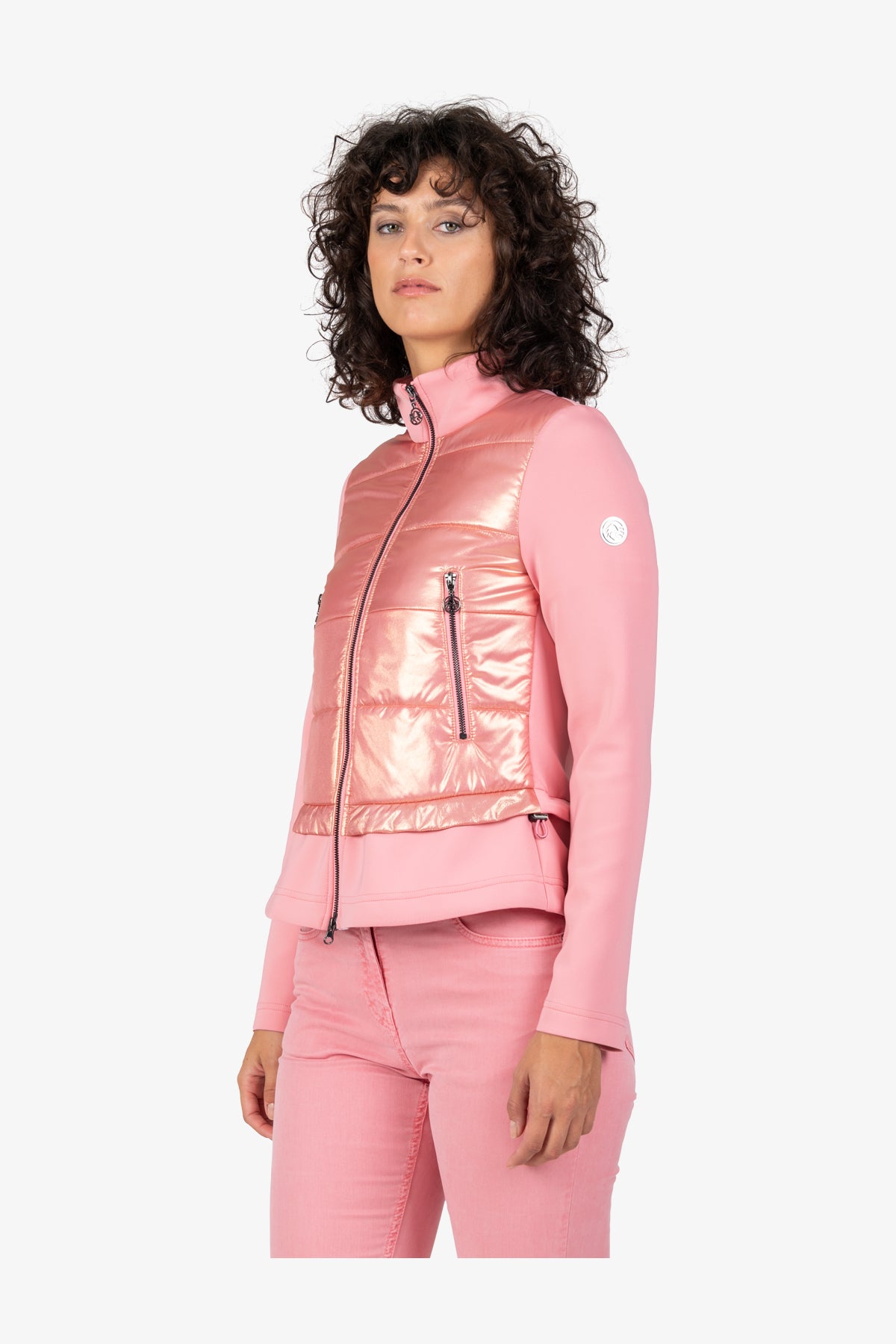Jacket with Stand-up Collar