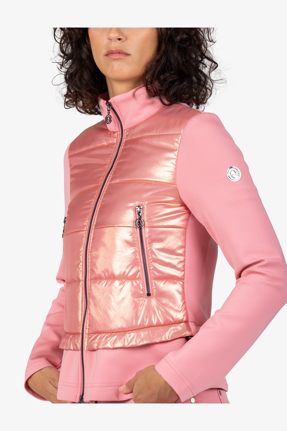 Jacket with Stand-up Collar