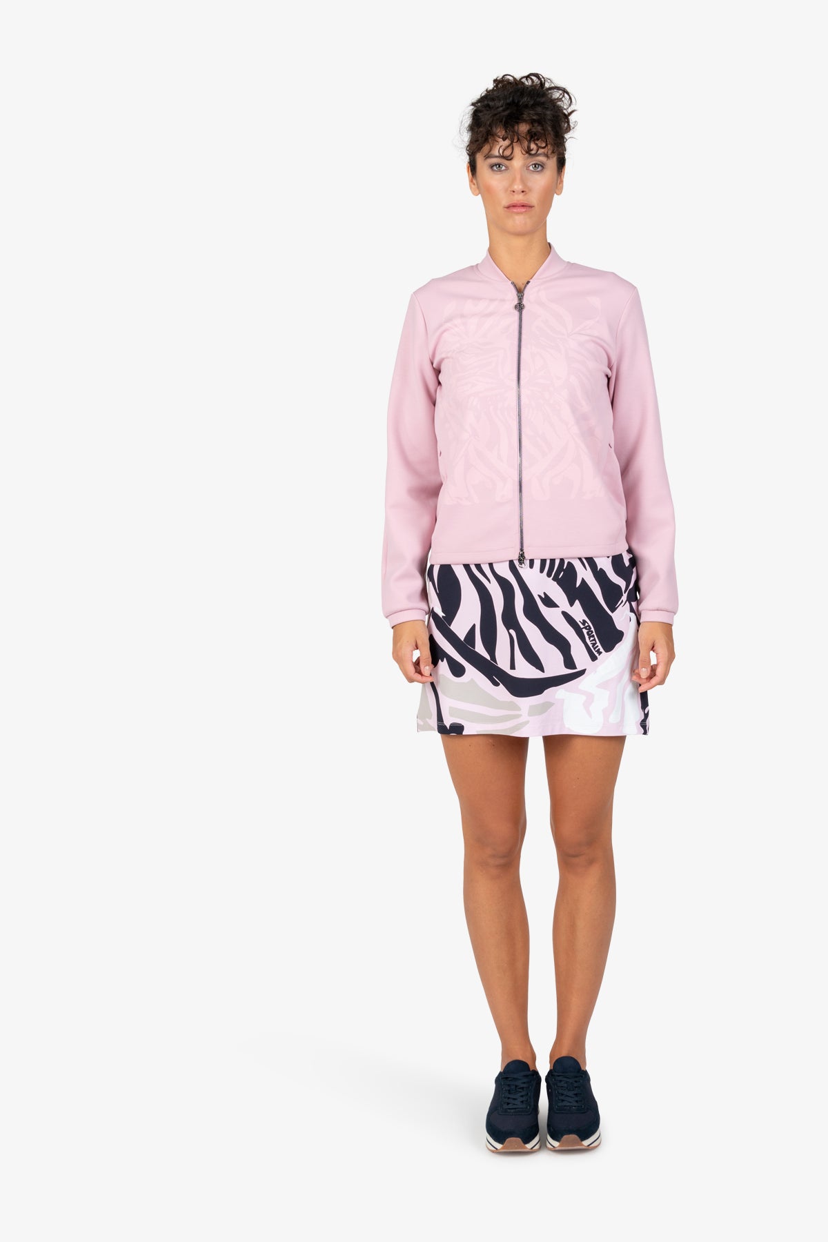 Jacket with College Collar