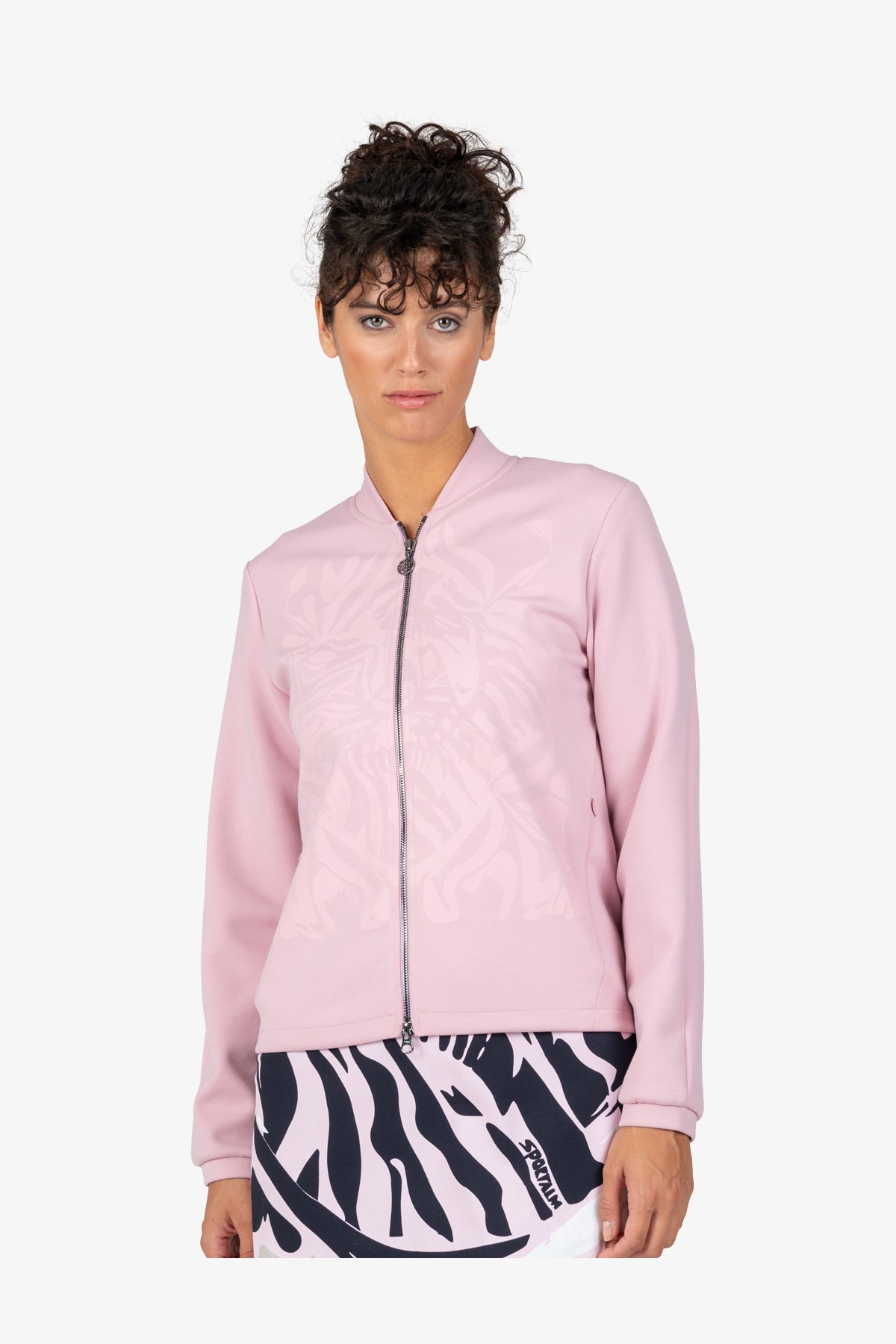 Jacket with College Collar