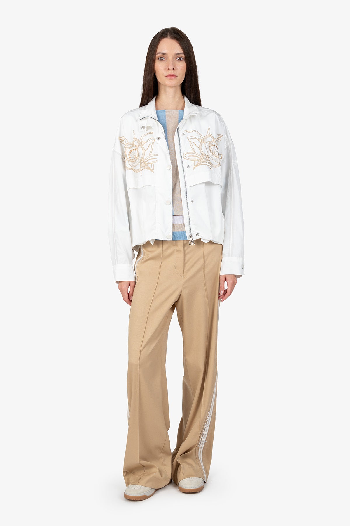 Jacket with Stand-up Collar