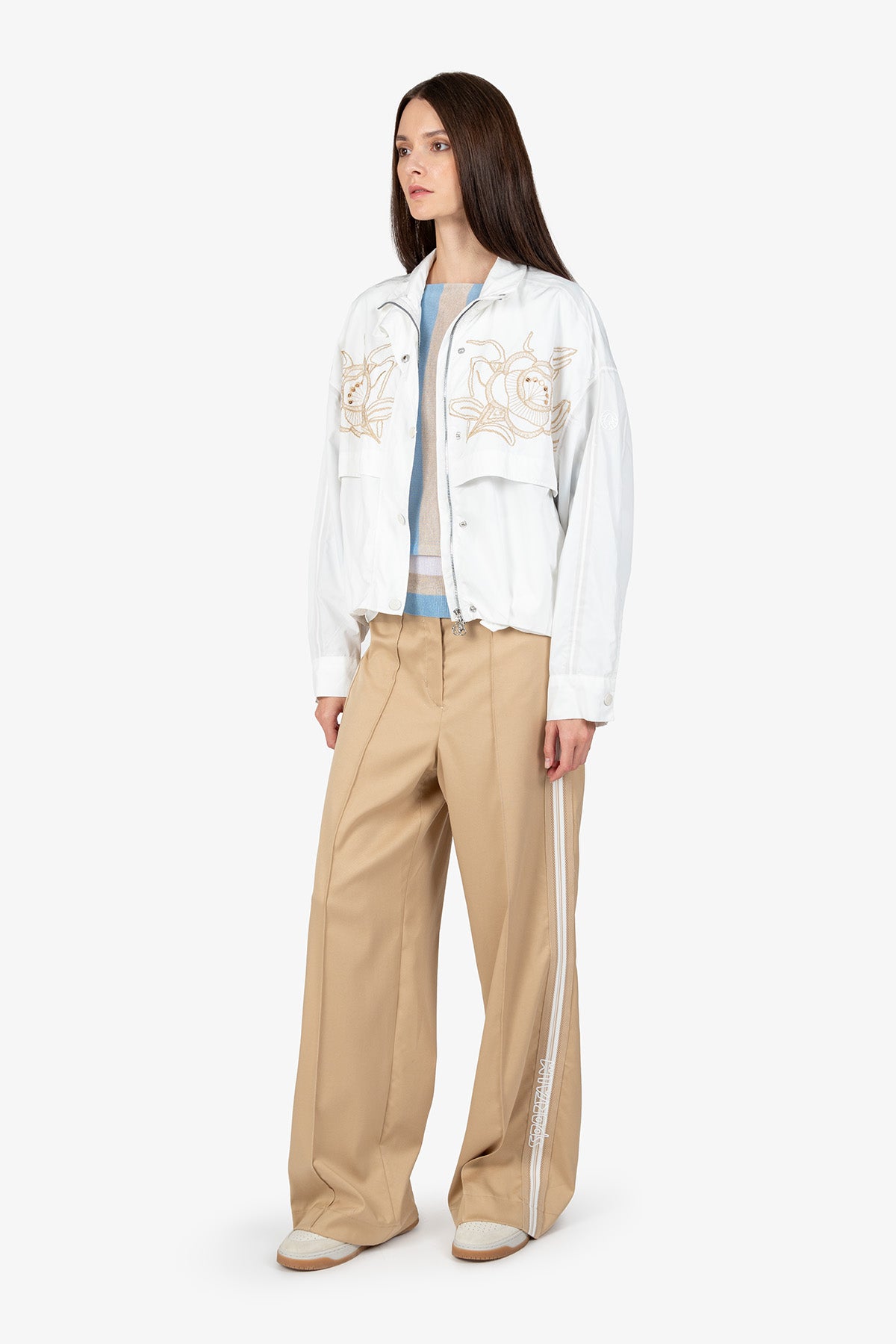Jacket with Stand-up Collar