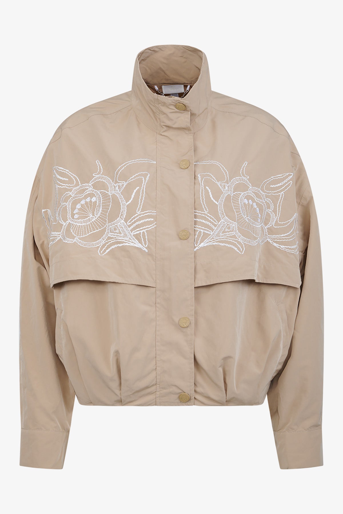 Jacket with Stand-up Collar