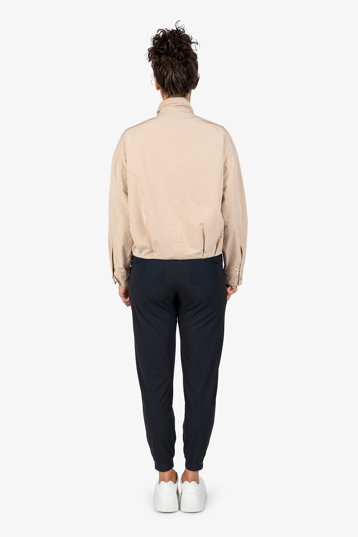 Jacket with Stand-up Collar