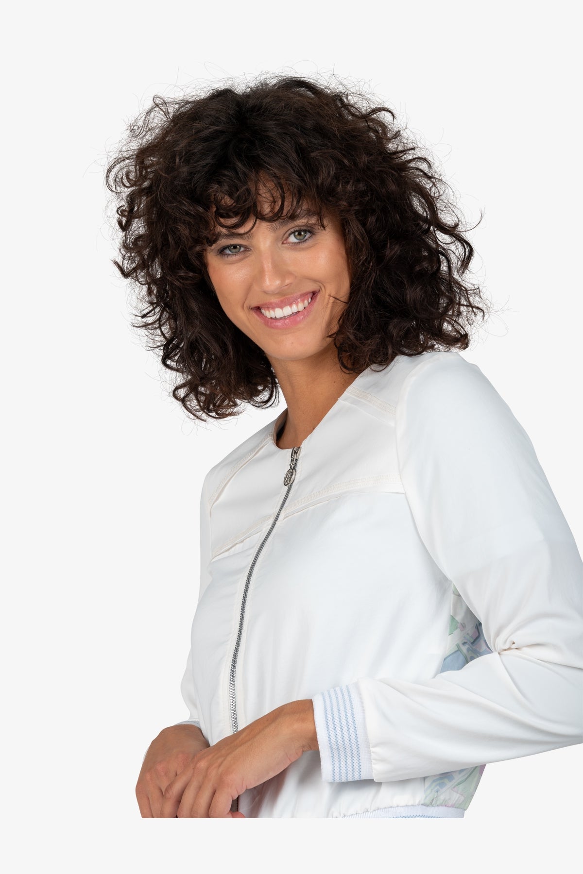 Crew Neck Jacket