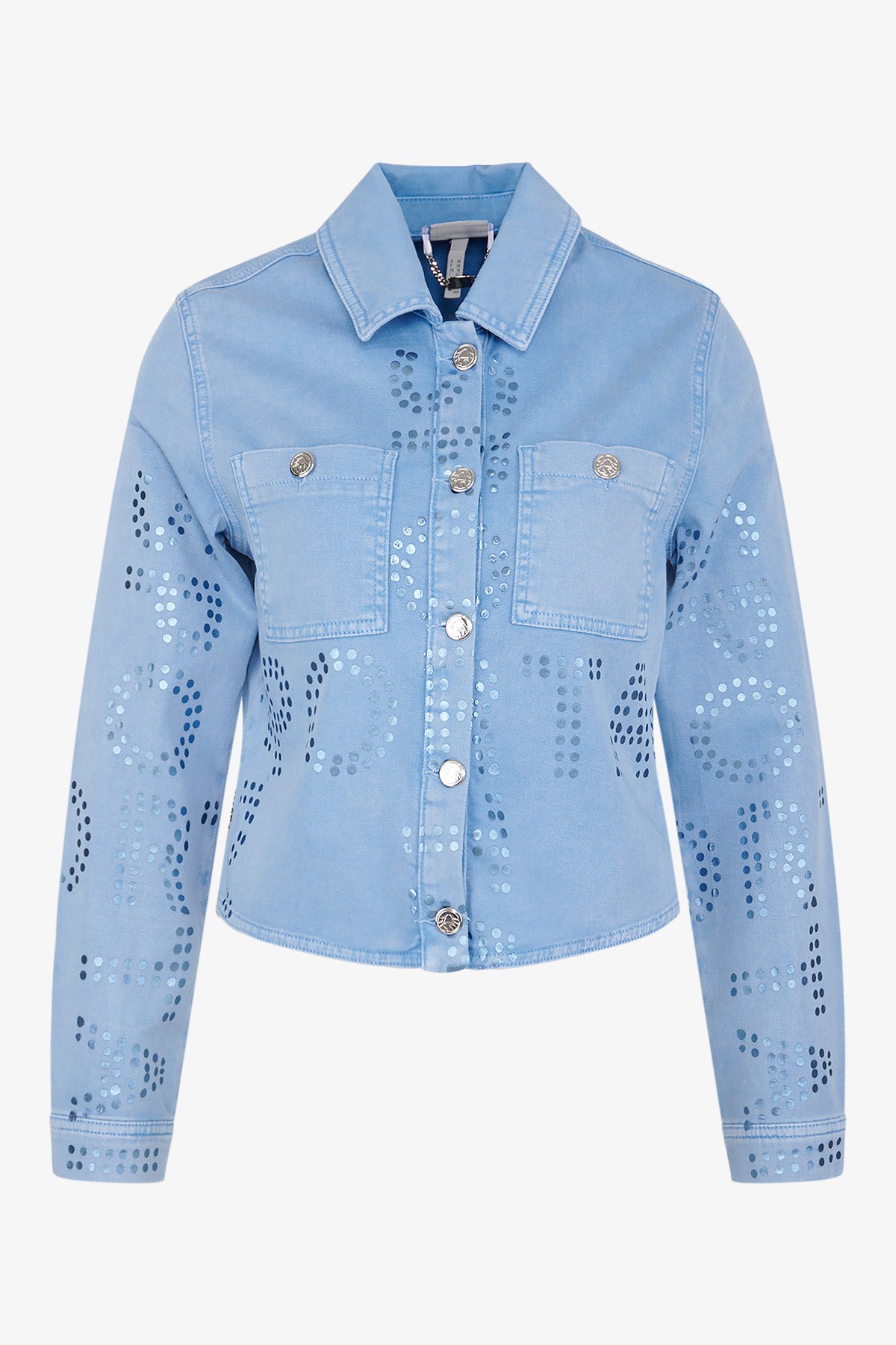 Jacket with Shirt Collar