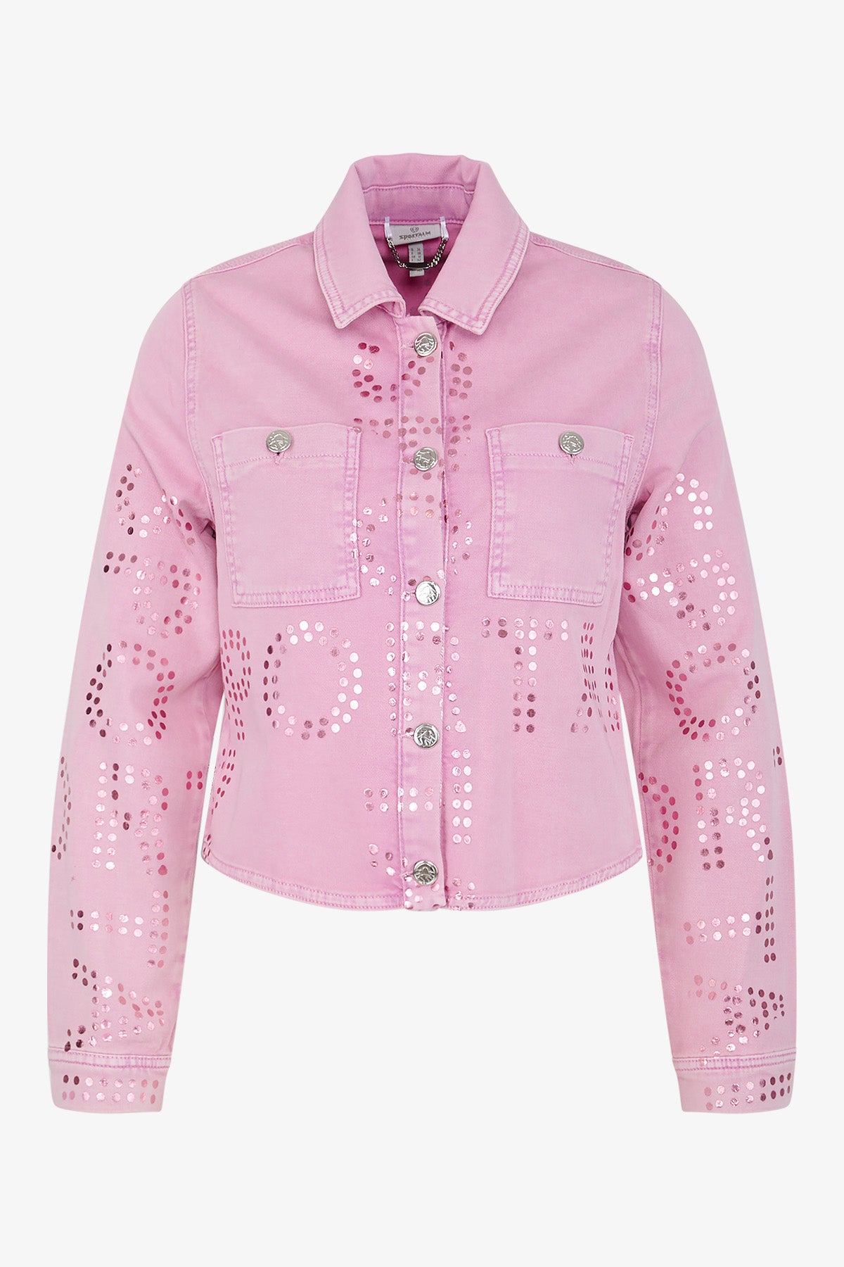 Jacket with Shirt Collar