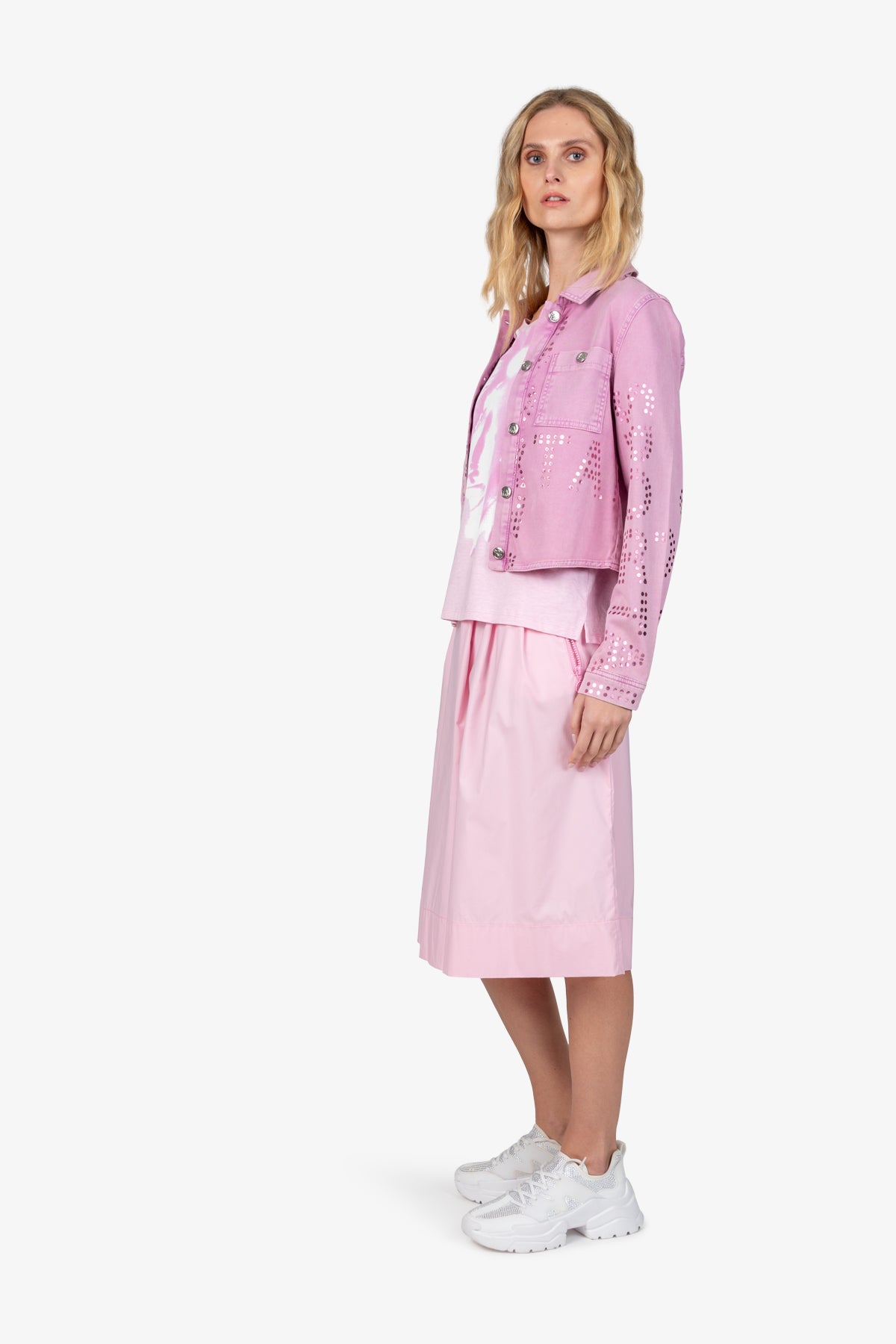 Jacket with Shirt Collar