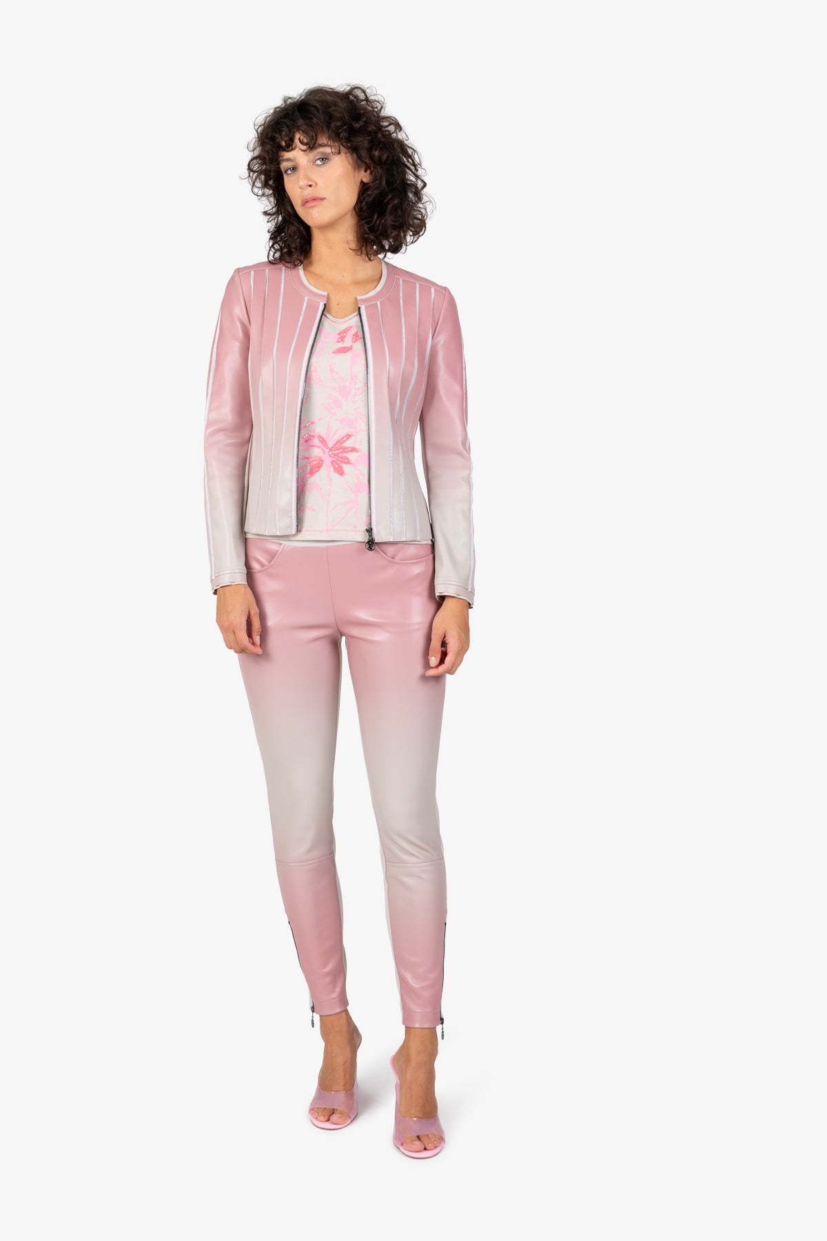Crew-neck Jacket