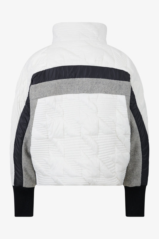 Extravagant Jacket in a Mix of Materials