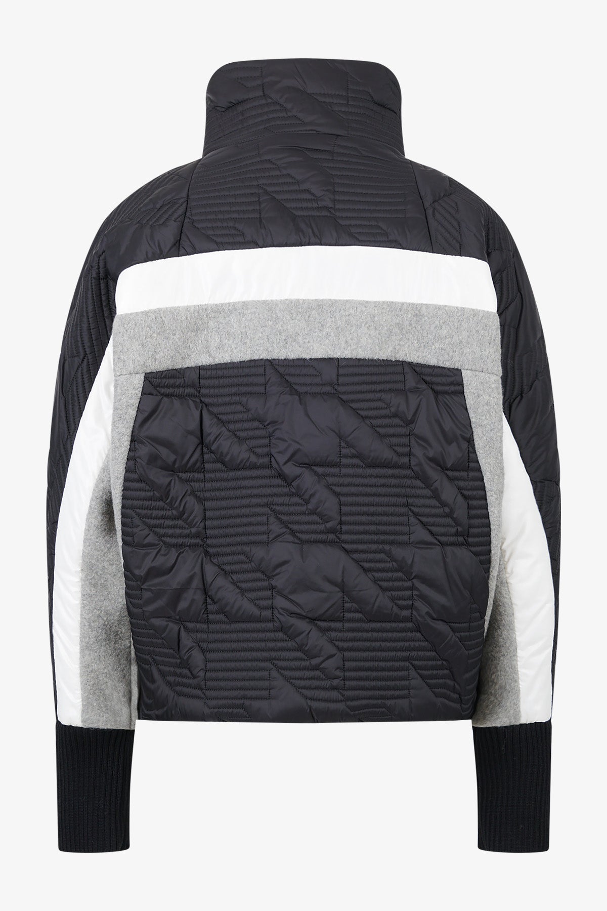 Extravagant Jacket in a Mix of Materials