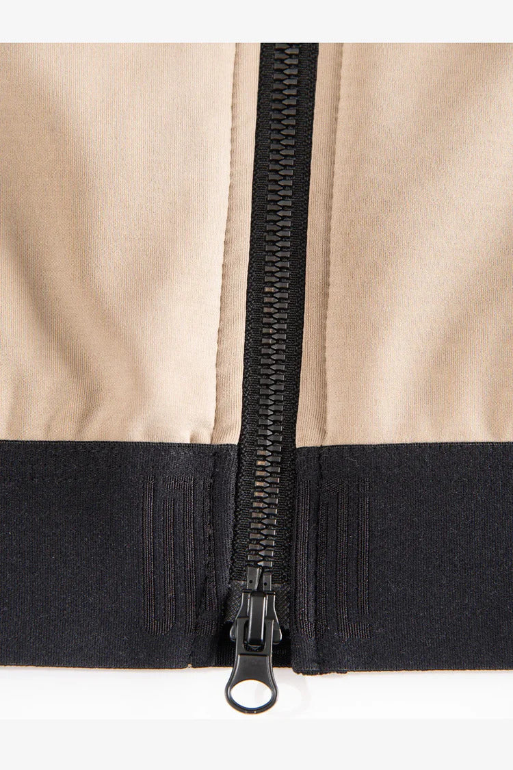Sweatjacket with Zipper Pockets