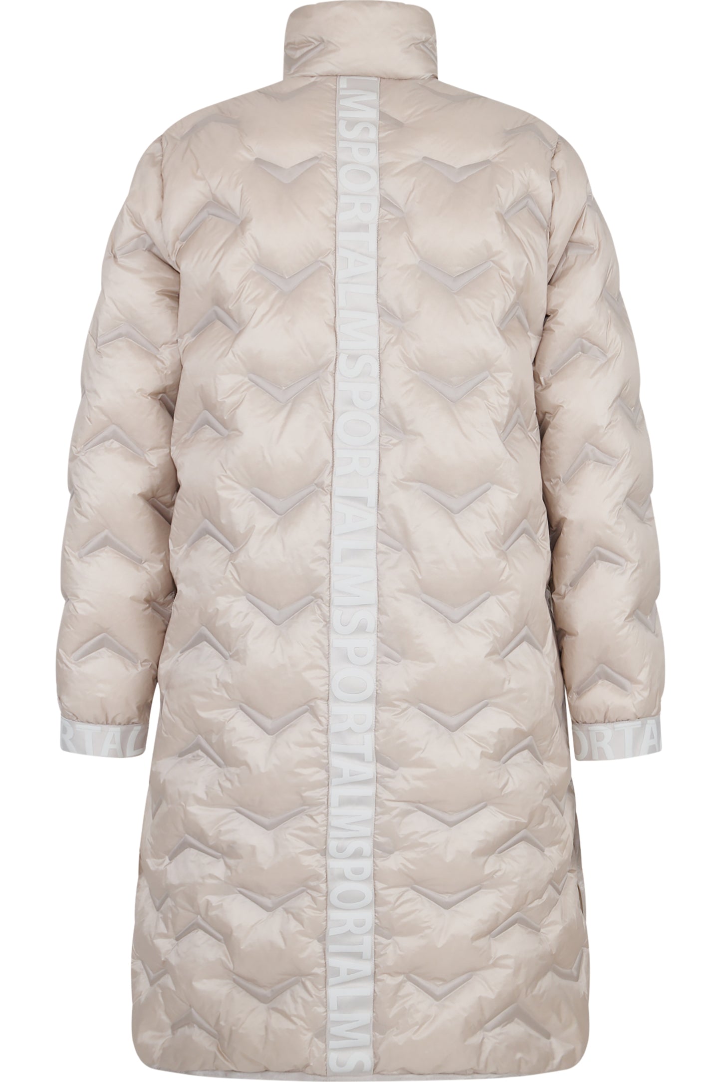 Lightweight Down Coat with Stand-up Collar