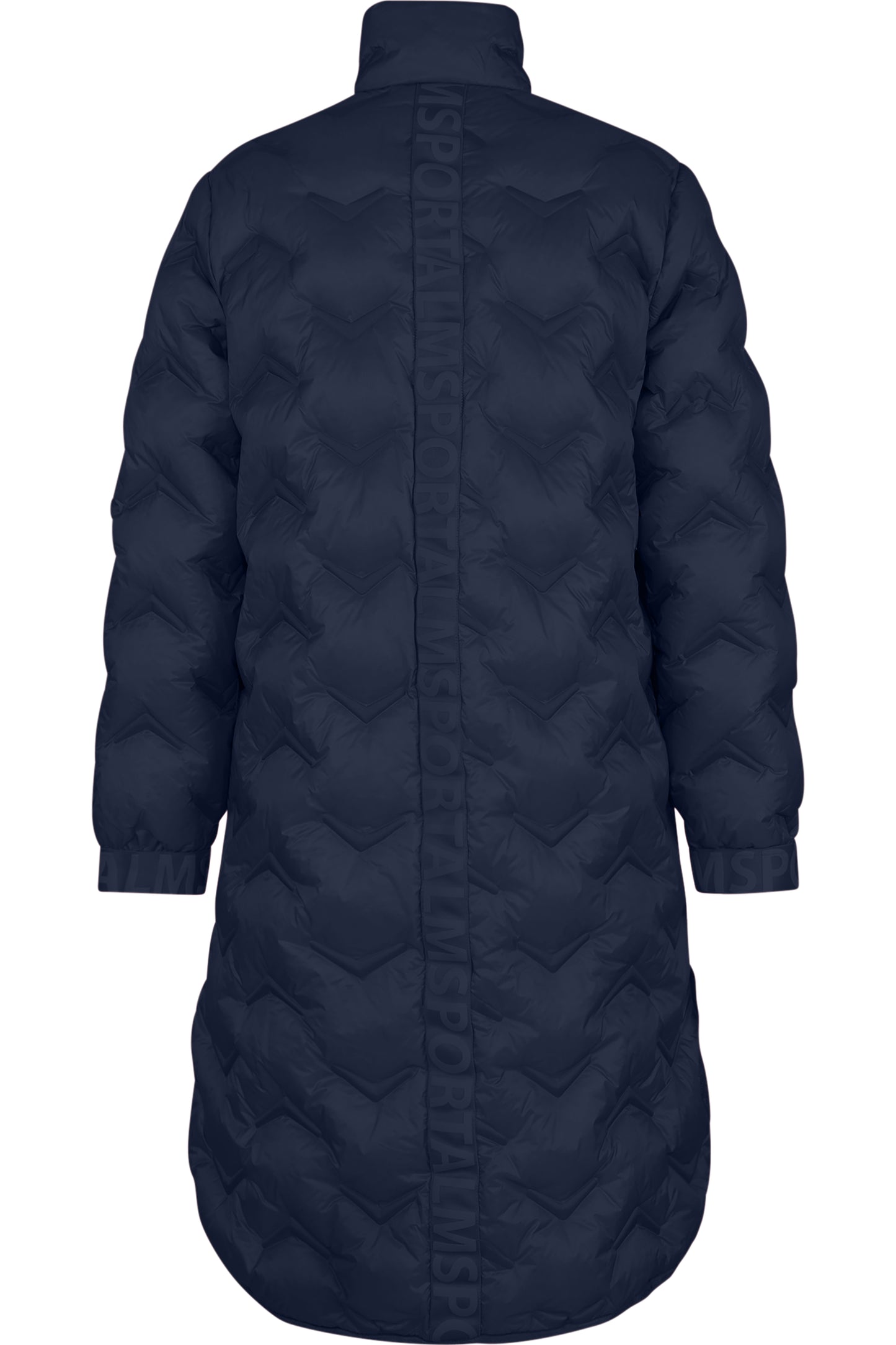 Lightweight Down Coat with Stand-up Collar