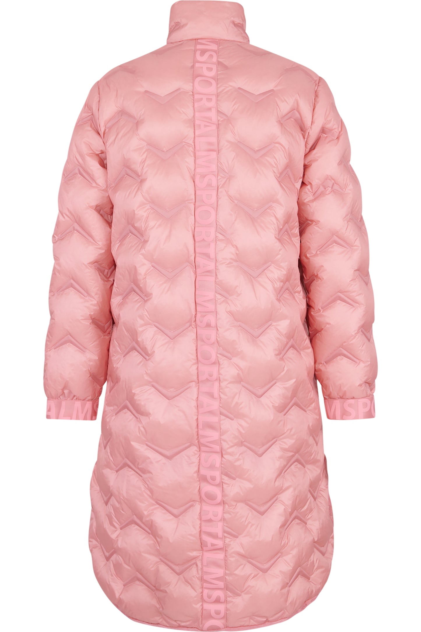Lightweight Down Coat with Stand-up Collar