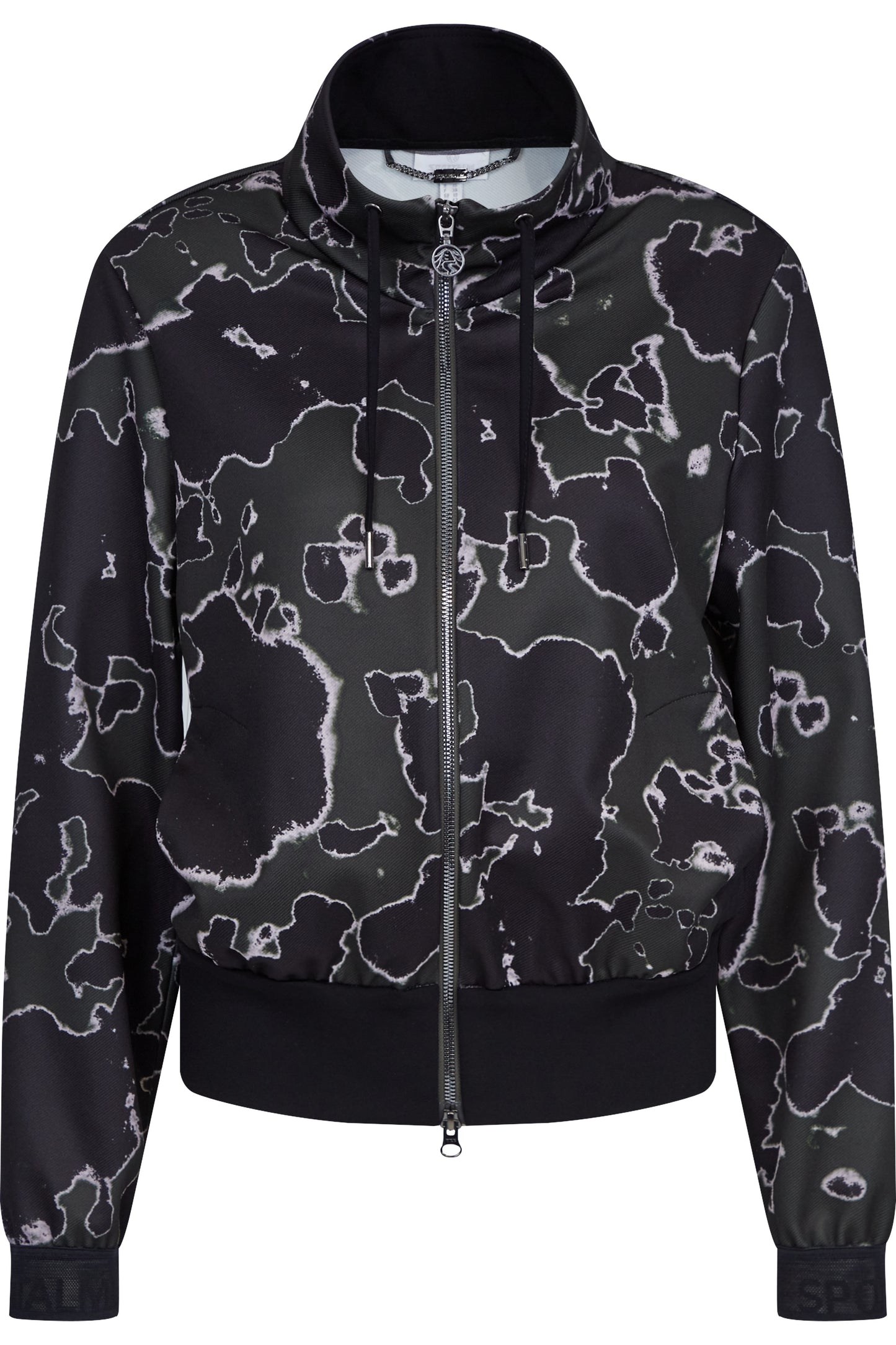 Blouson with All-over Batik Print