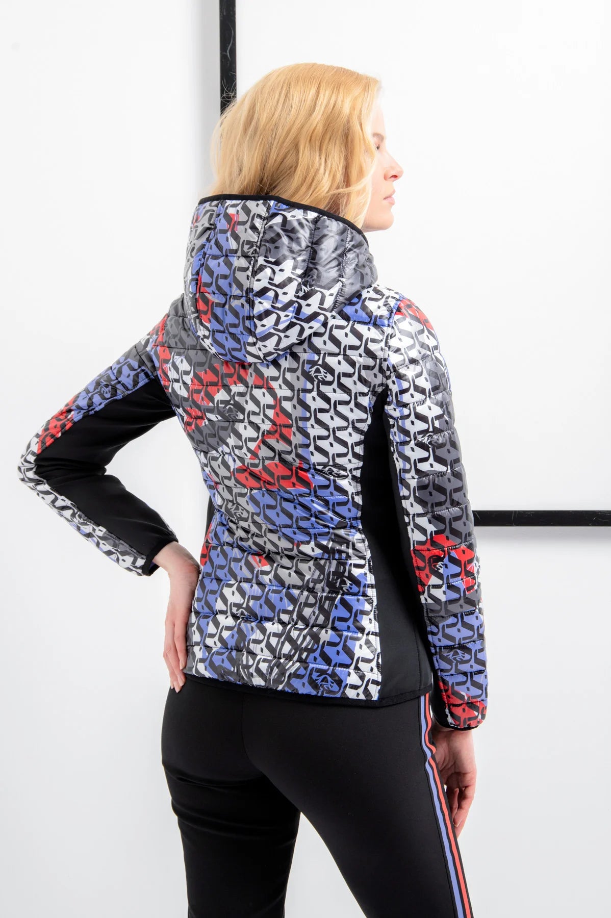 Reversible Jacket with Allover Print