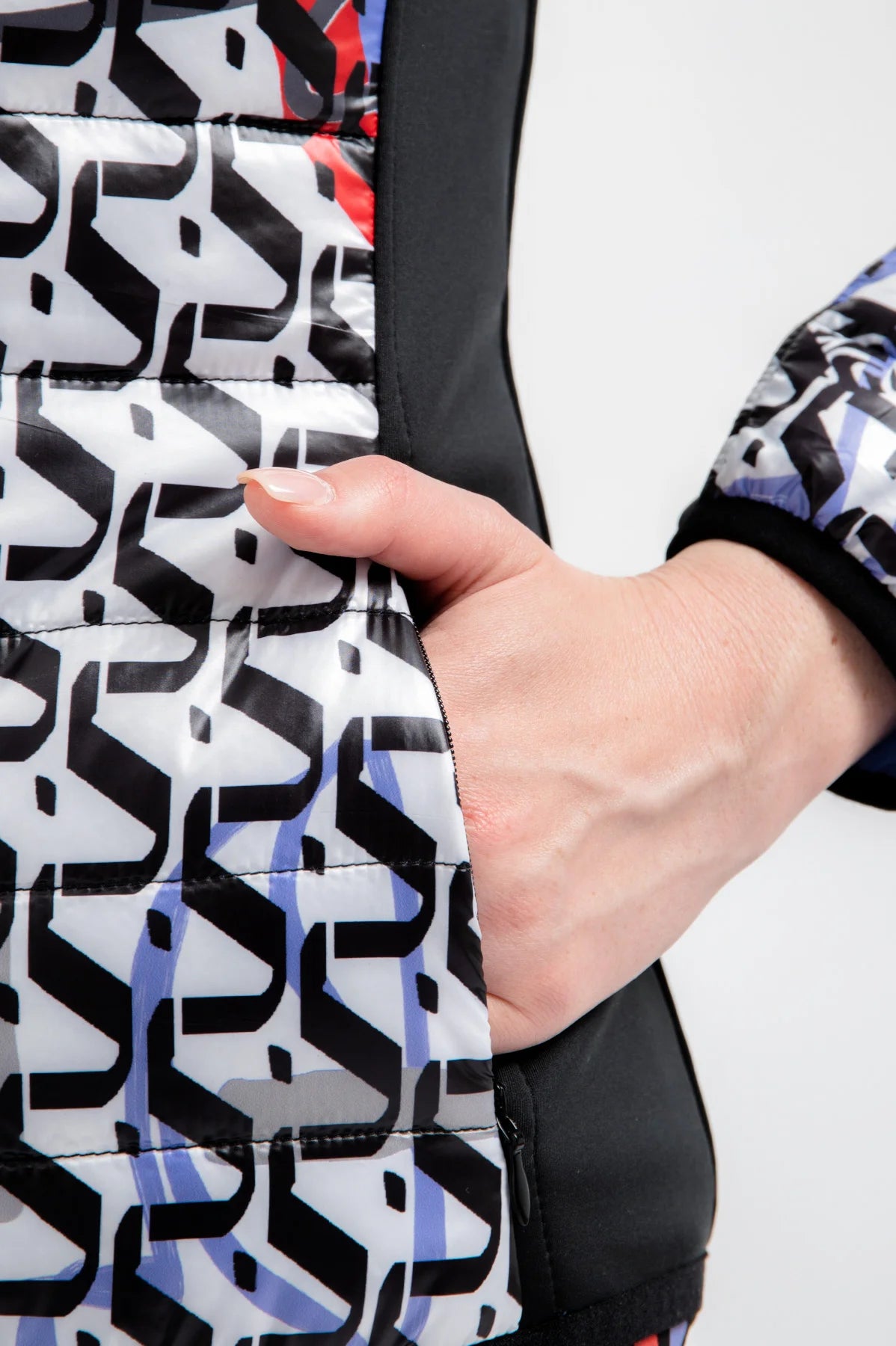 Reversible Jacket with Allover Print