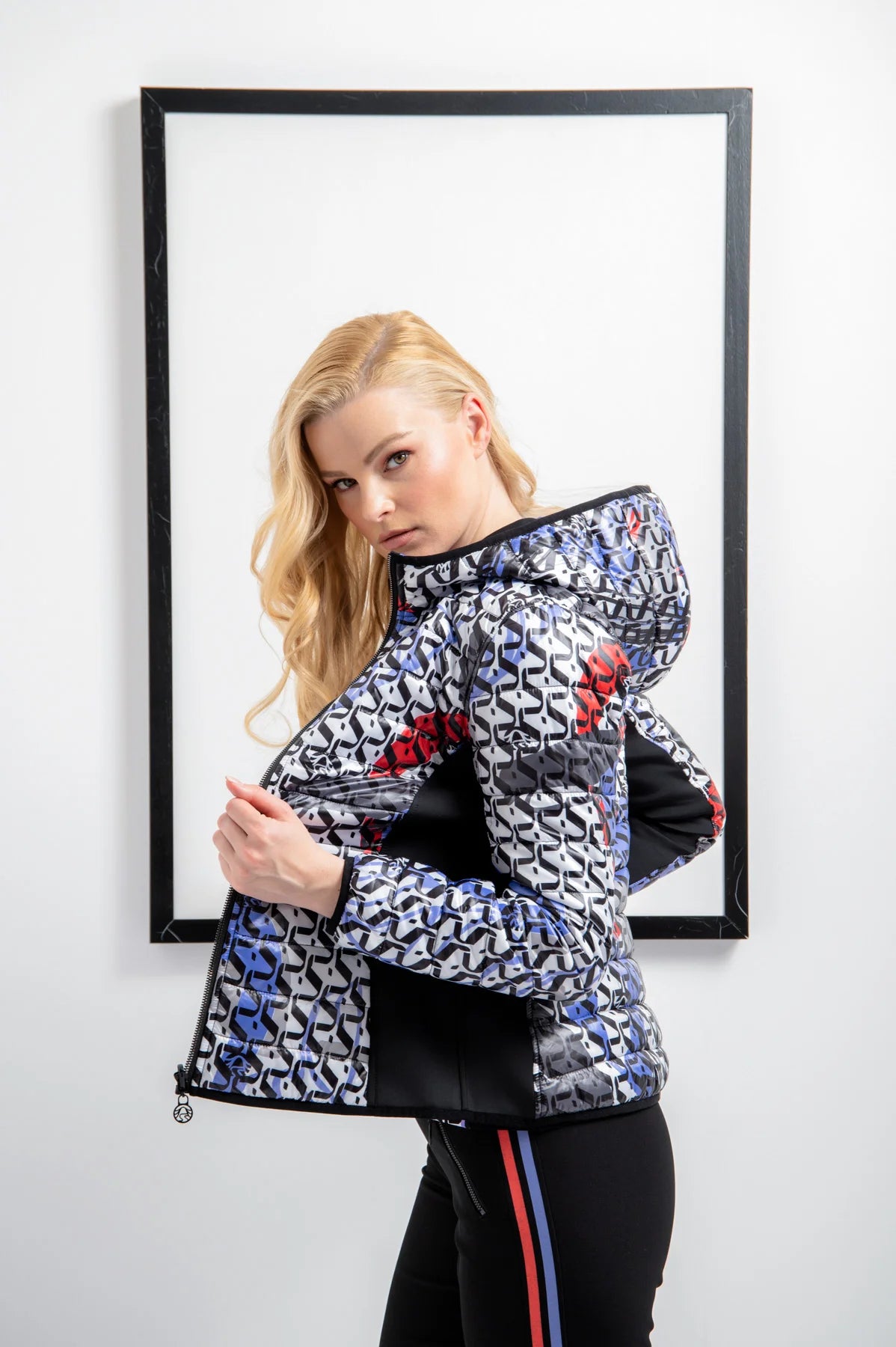 Reversible Jacket with Allover Print