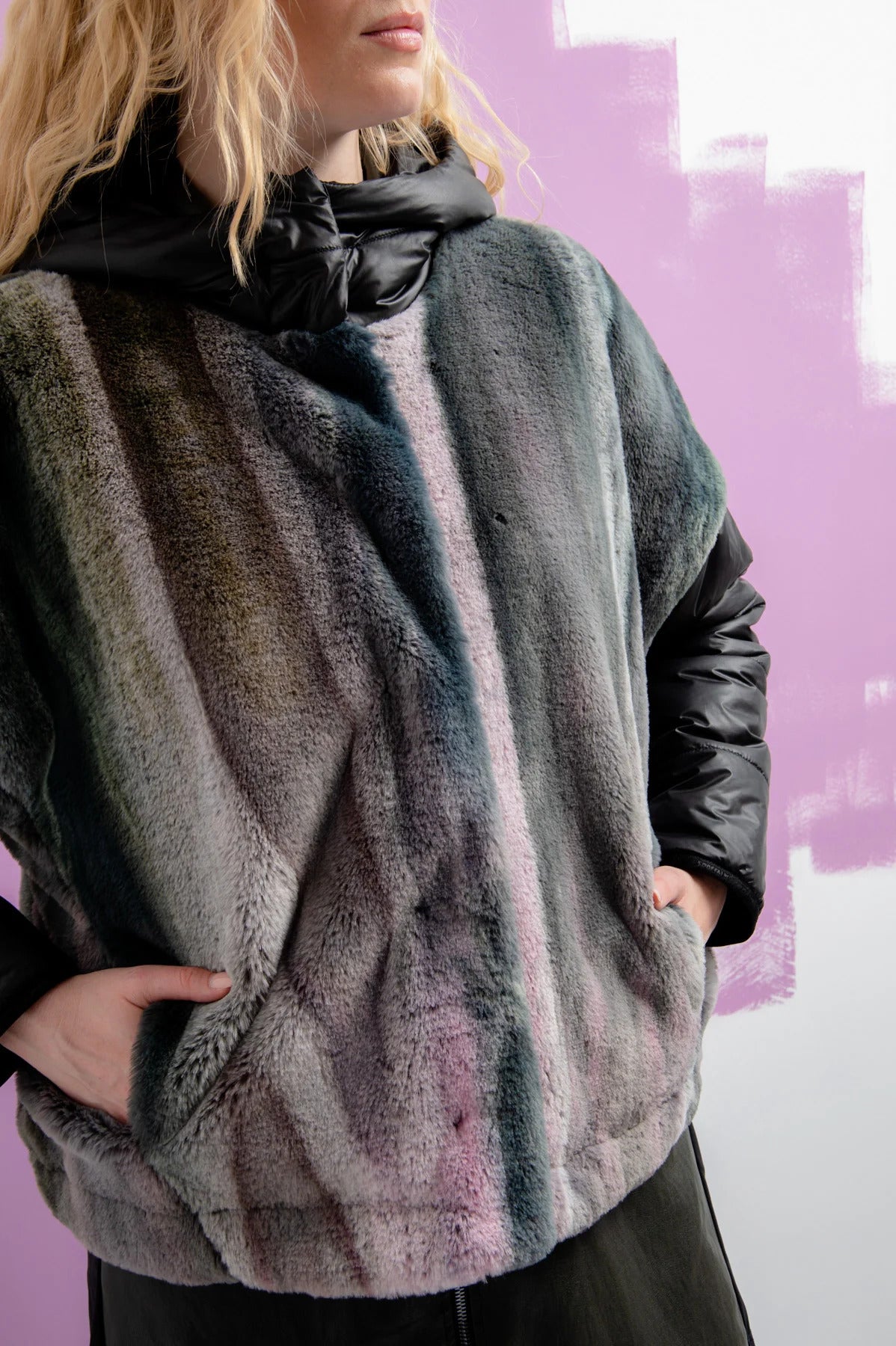 Plush Nylon Jacket