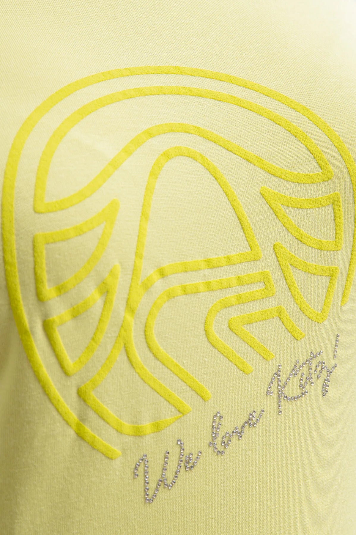 T-shirt with Slightly Raised Sportalm Logo