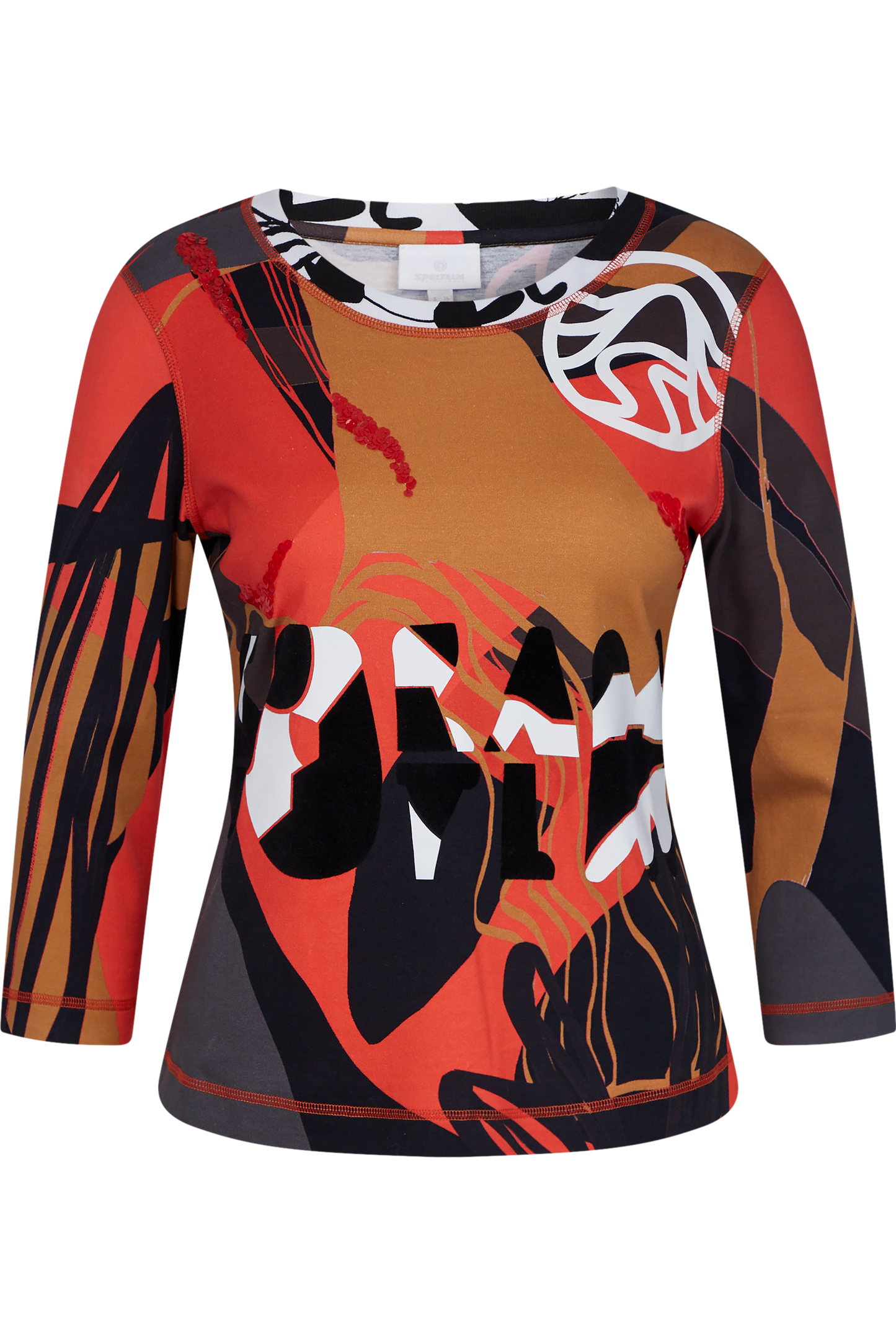T-shirt in Allover Print