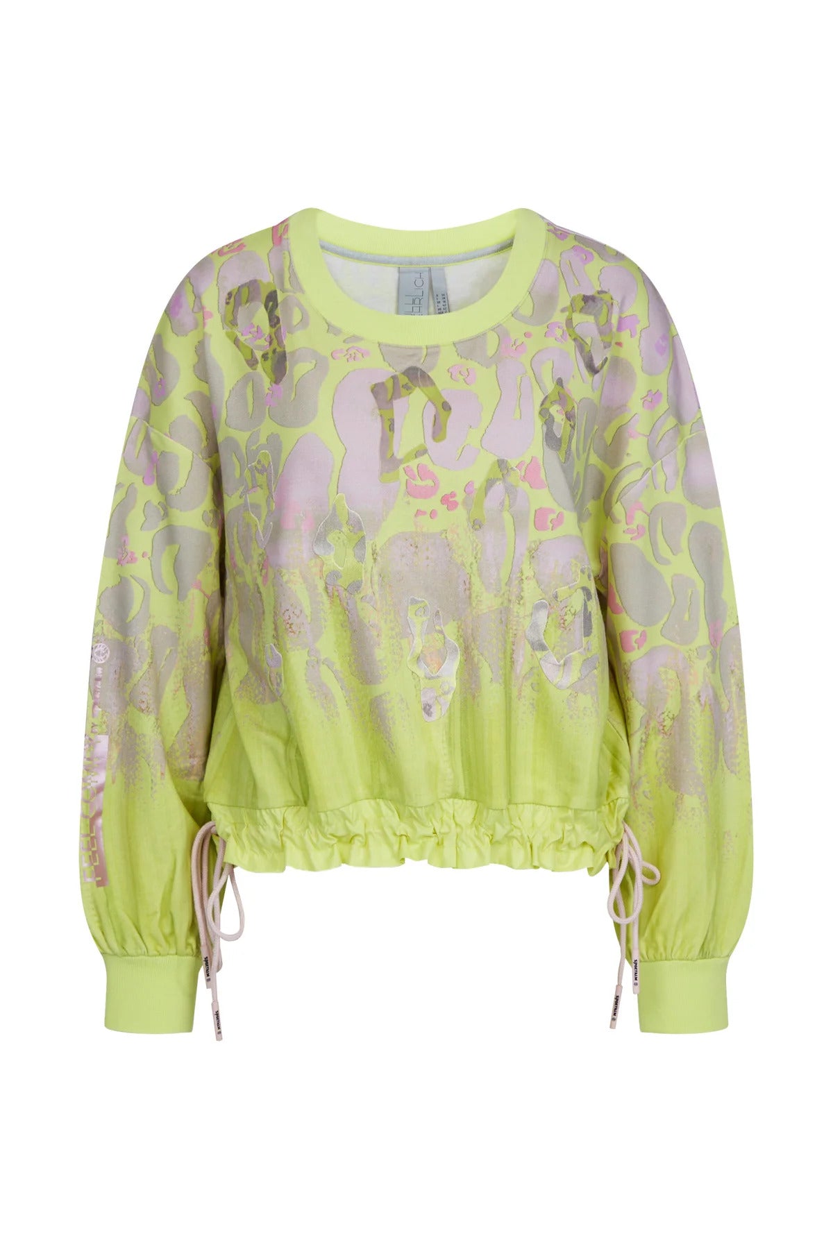 Sweat Shirt with All-Over Print