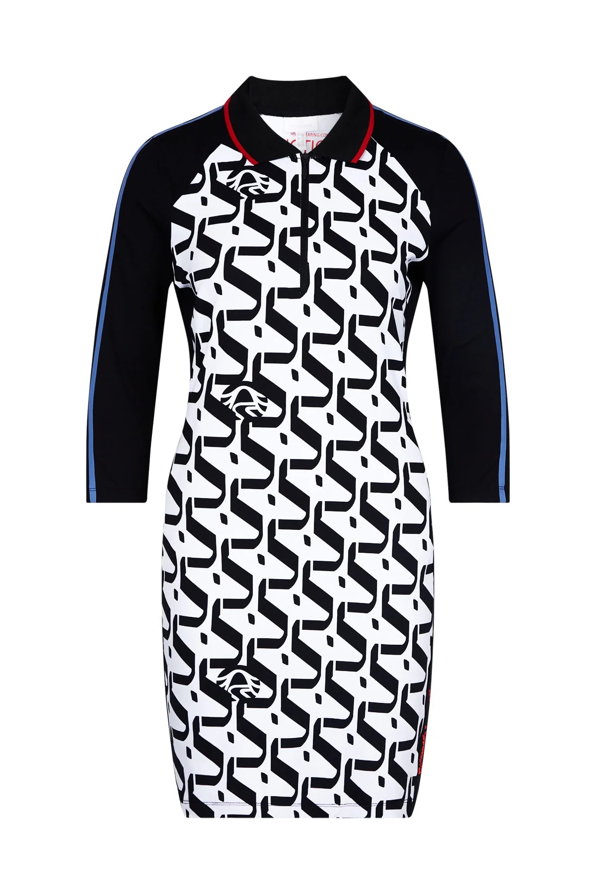 Graphic Print Golf Dress