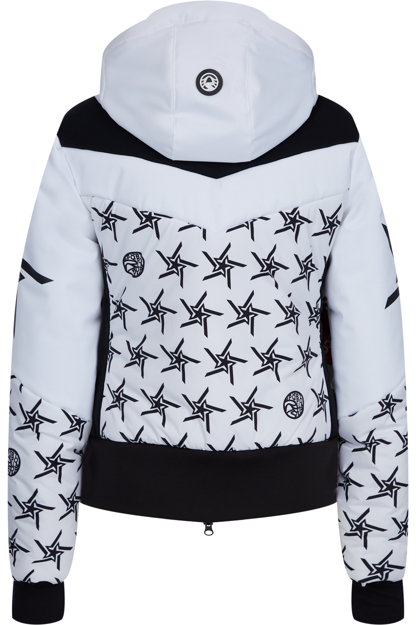 Padded Jacket with Star Print