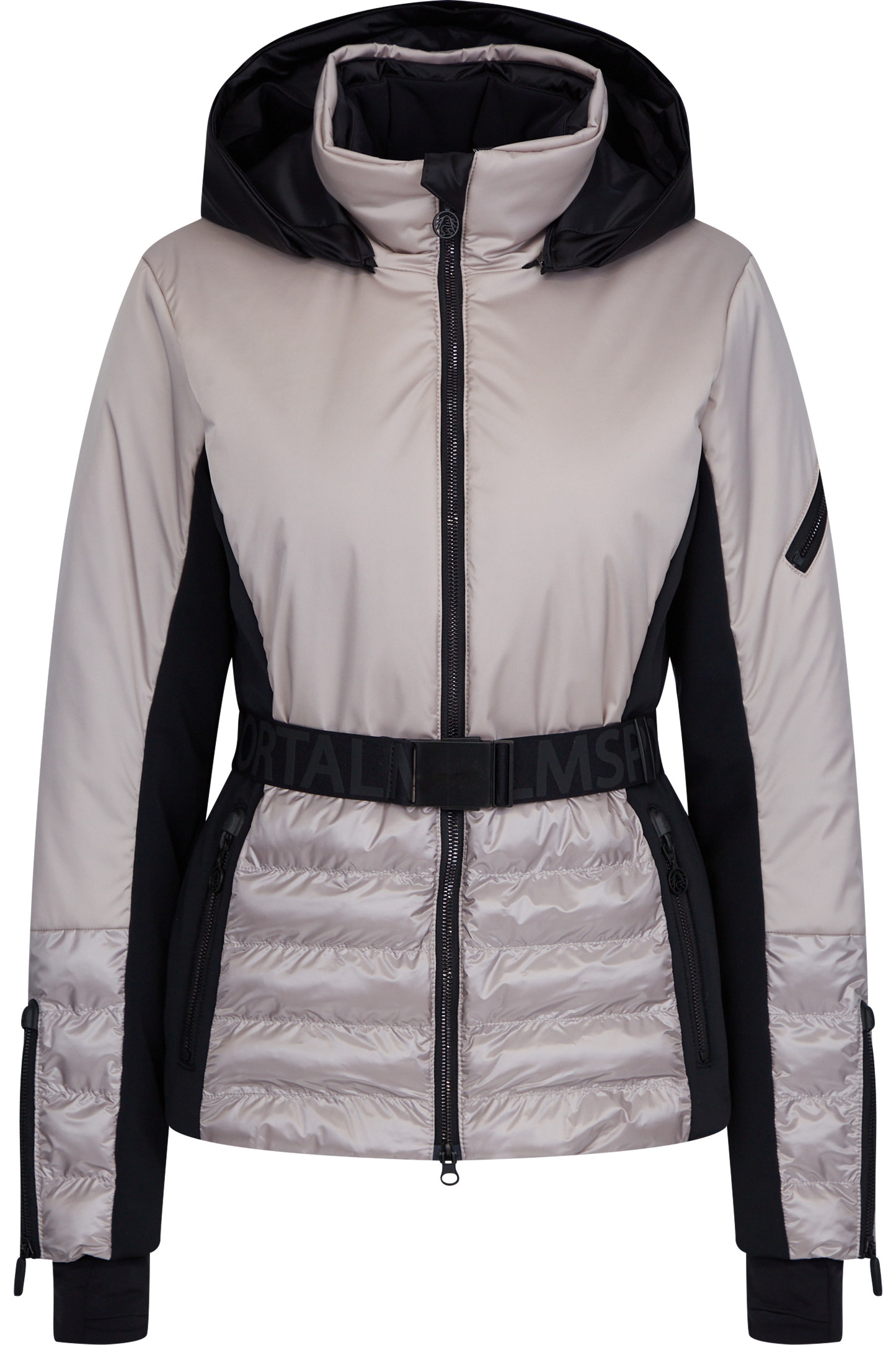 Padded Jacket with Quilted Hem
