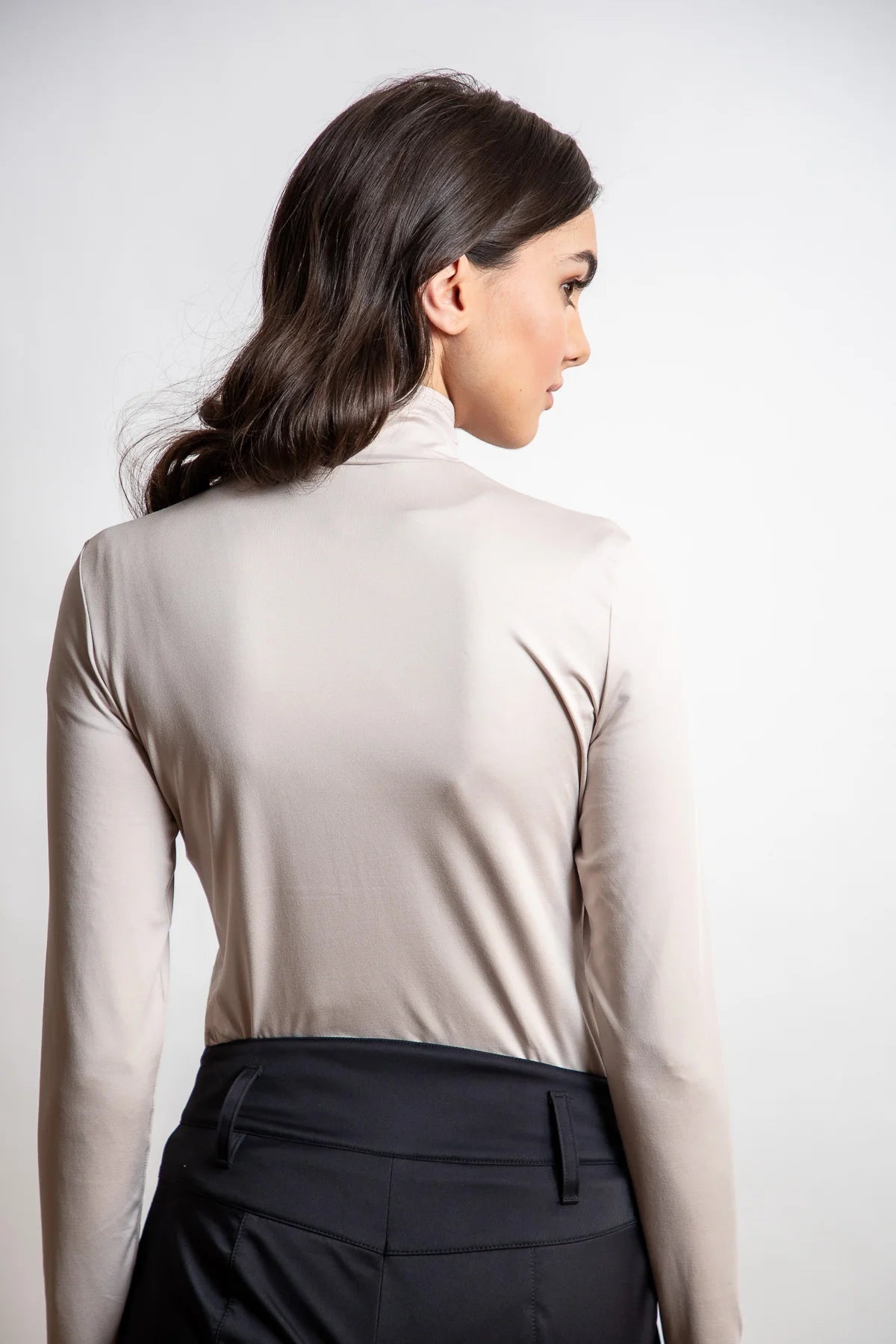 Sweatshirt with Rhinestone Pattern