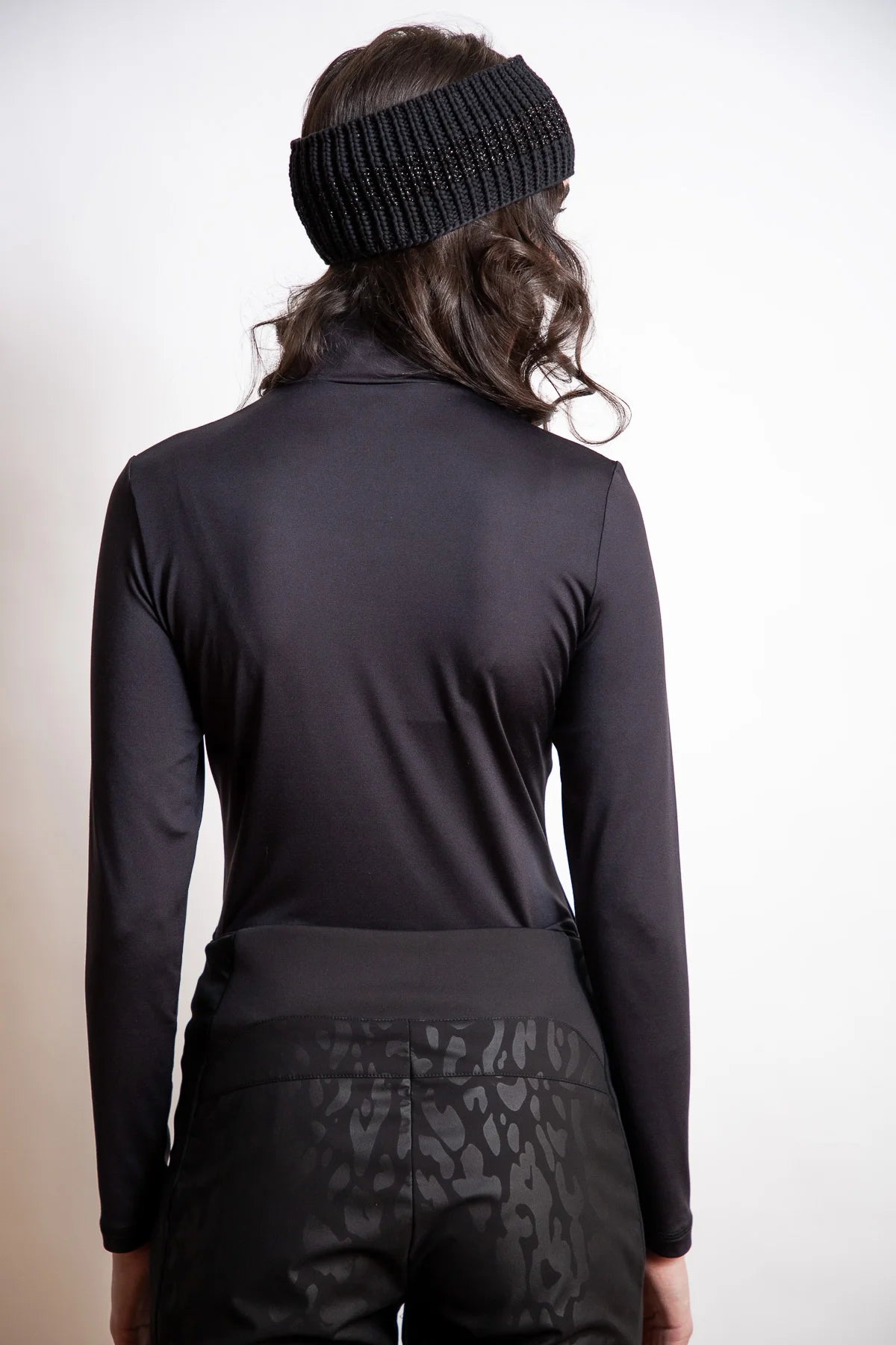 Sweatshirt with Rhinestone Pattern