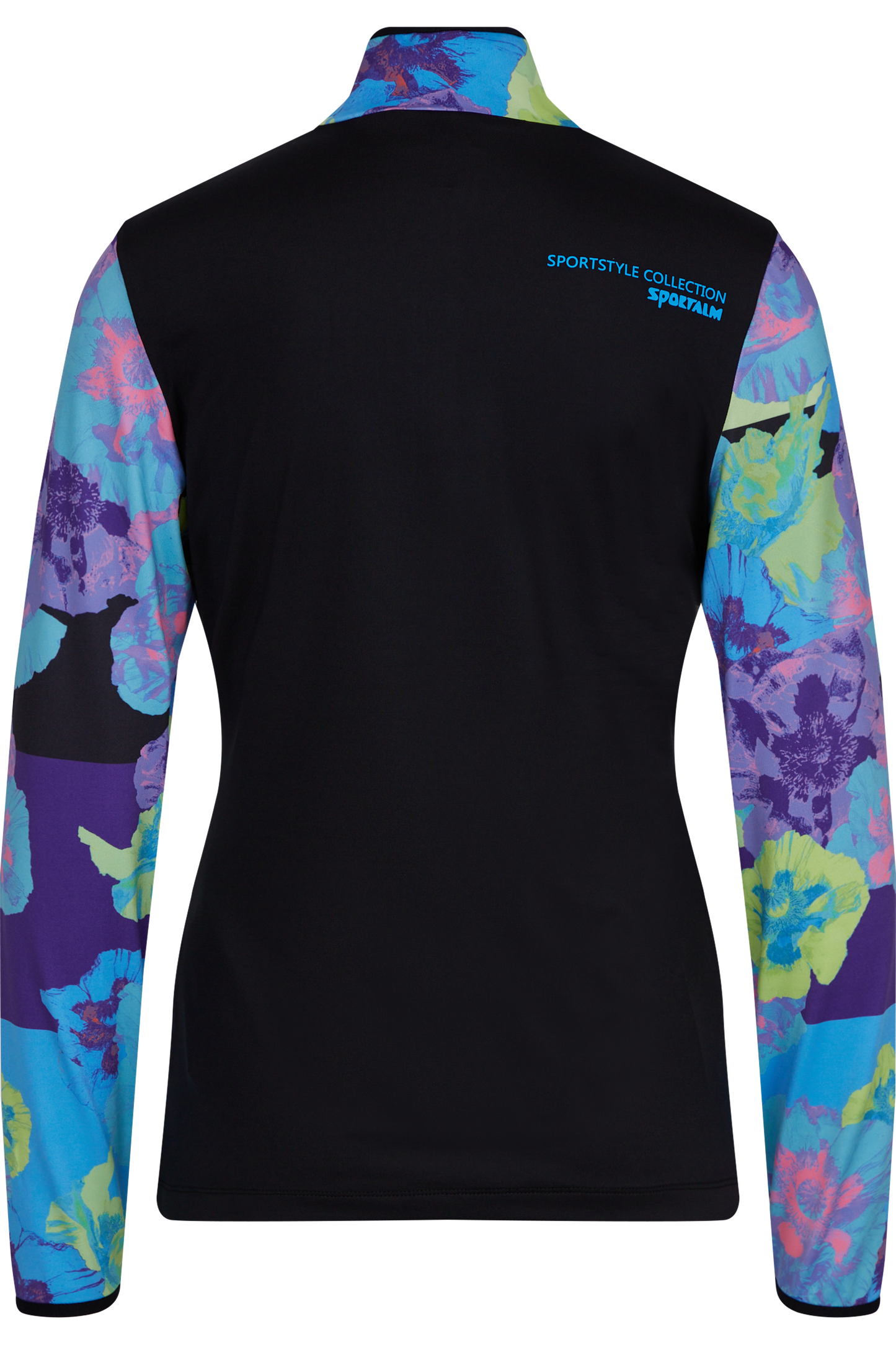 Sweatshirt with Floral Print