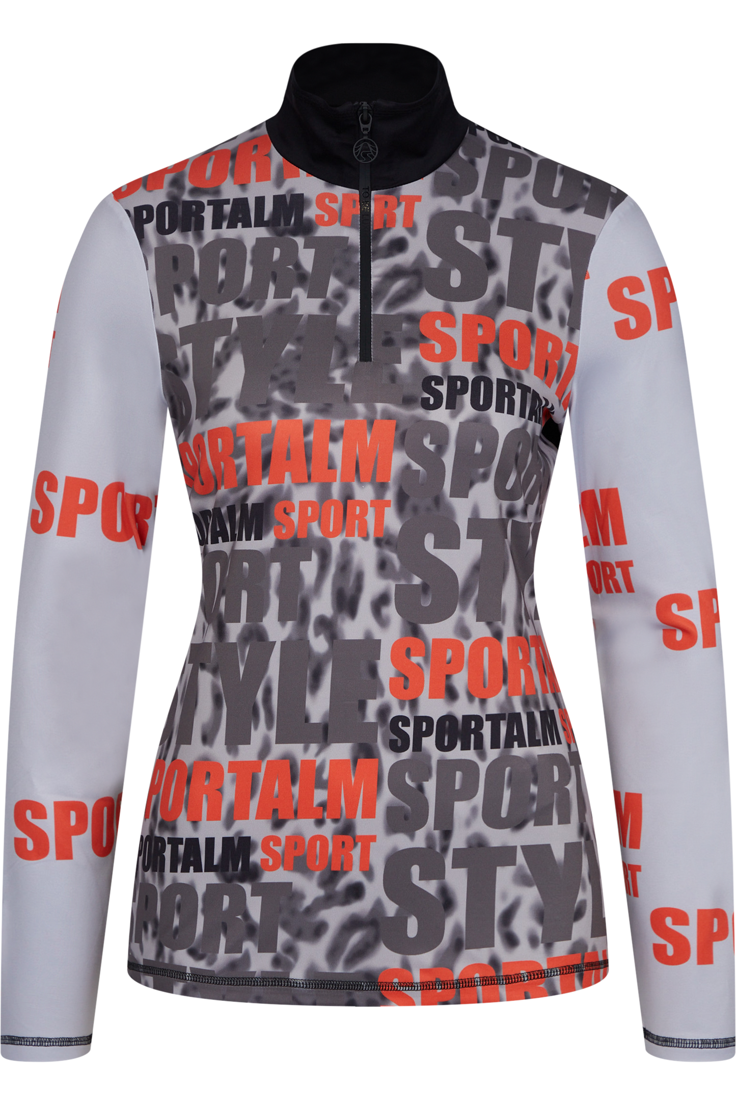 Sweatshirt with Graffiti Print
