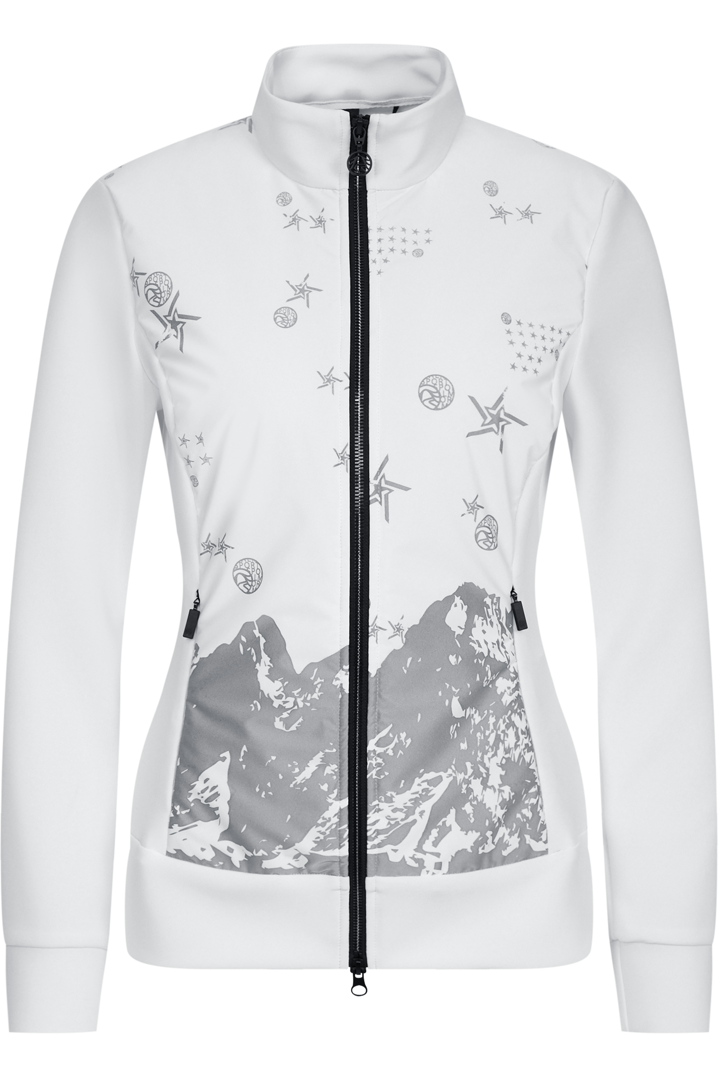 Jacket with Degradée Camouflage Print