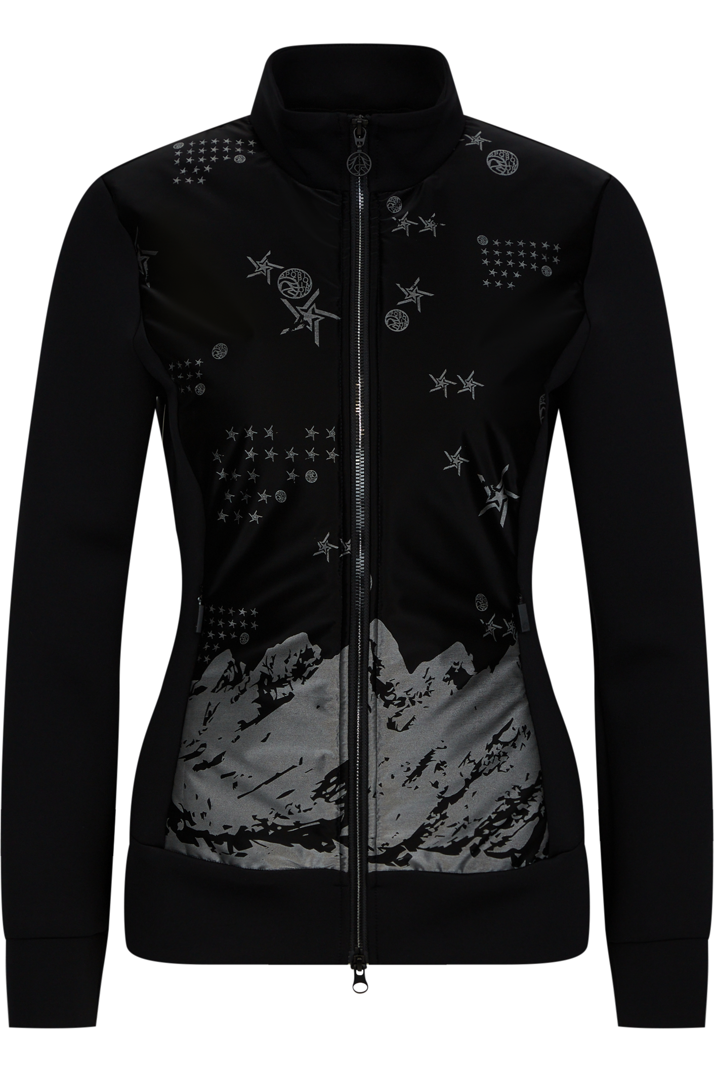 Jacket with Degradée Camouflage Print