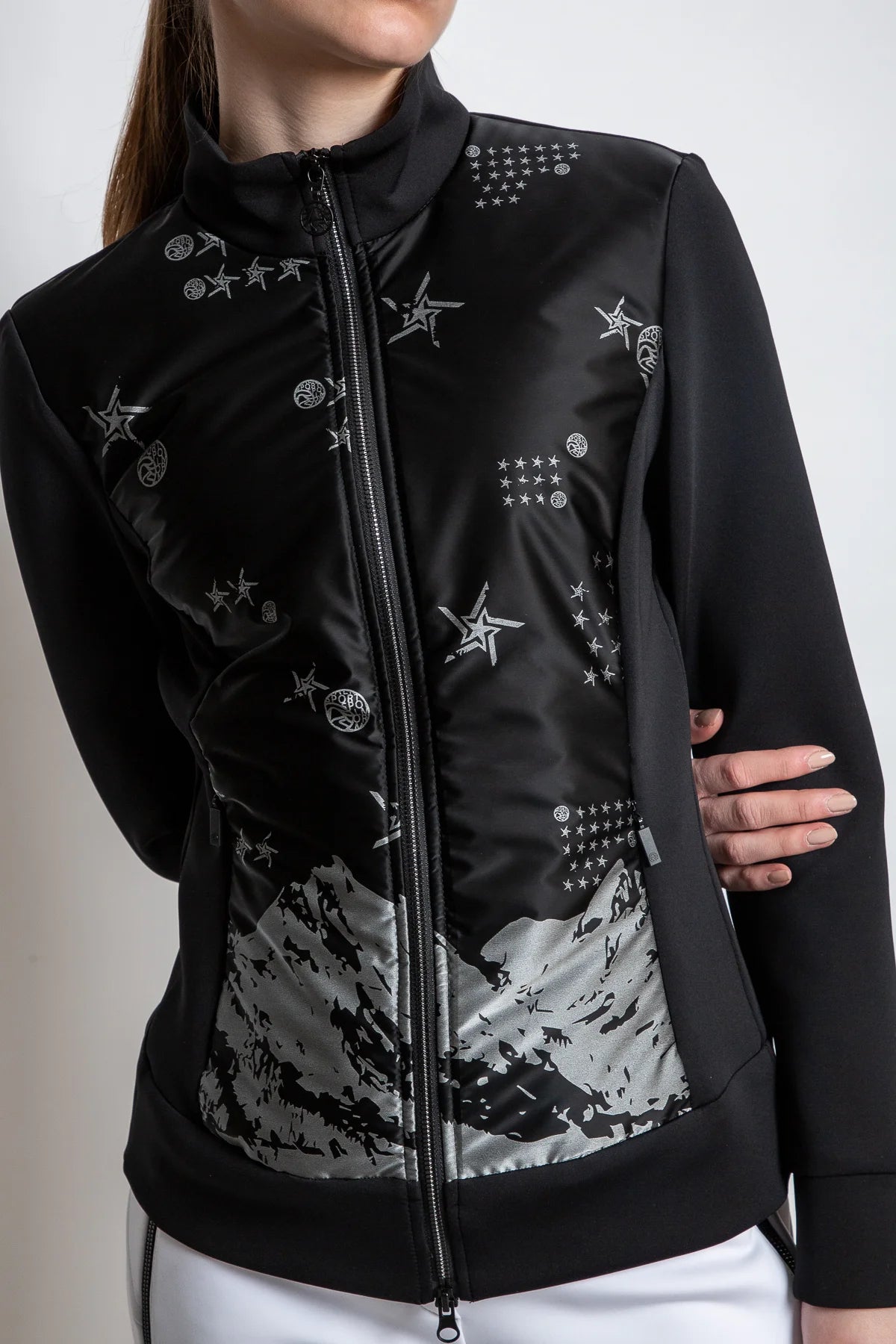 Jacket with Degradée Camouflage Print