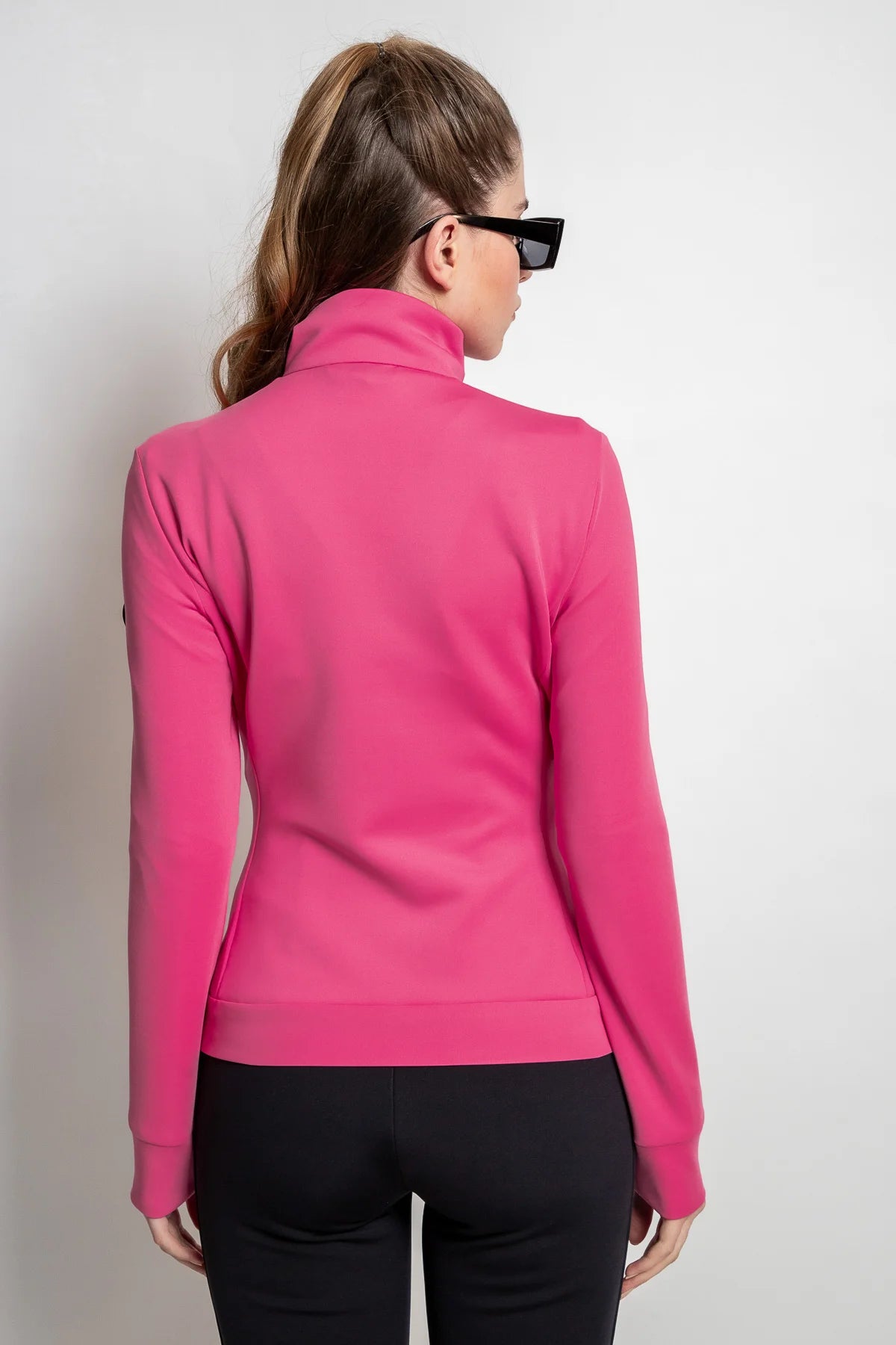 Jacket with Quilted Front