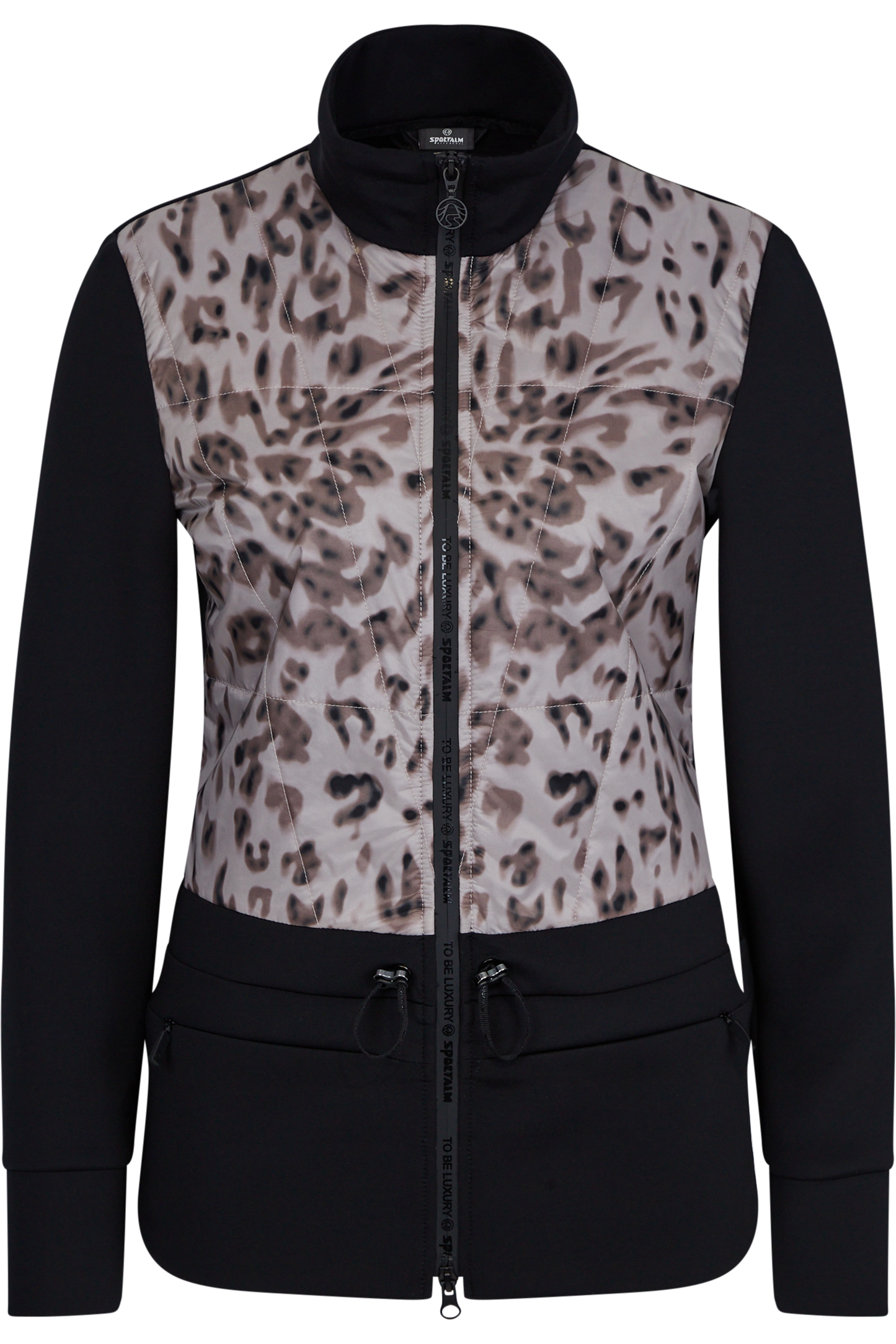 Jacket with Leo Print
