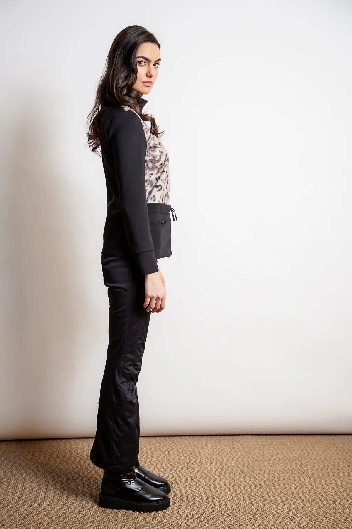 Jacket with Leo Print