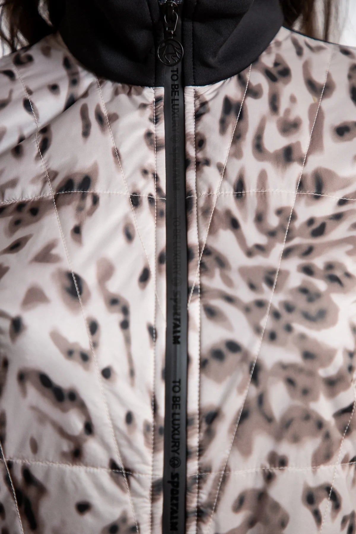 Jacket with Leo Print