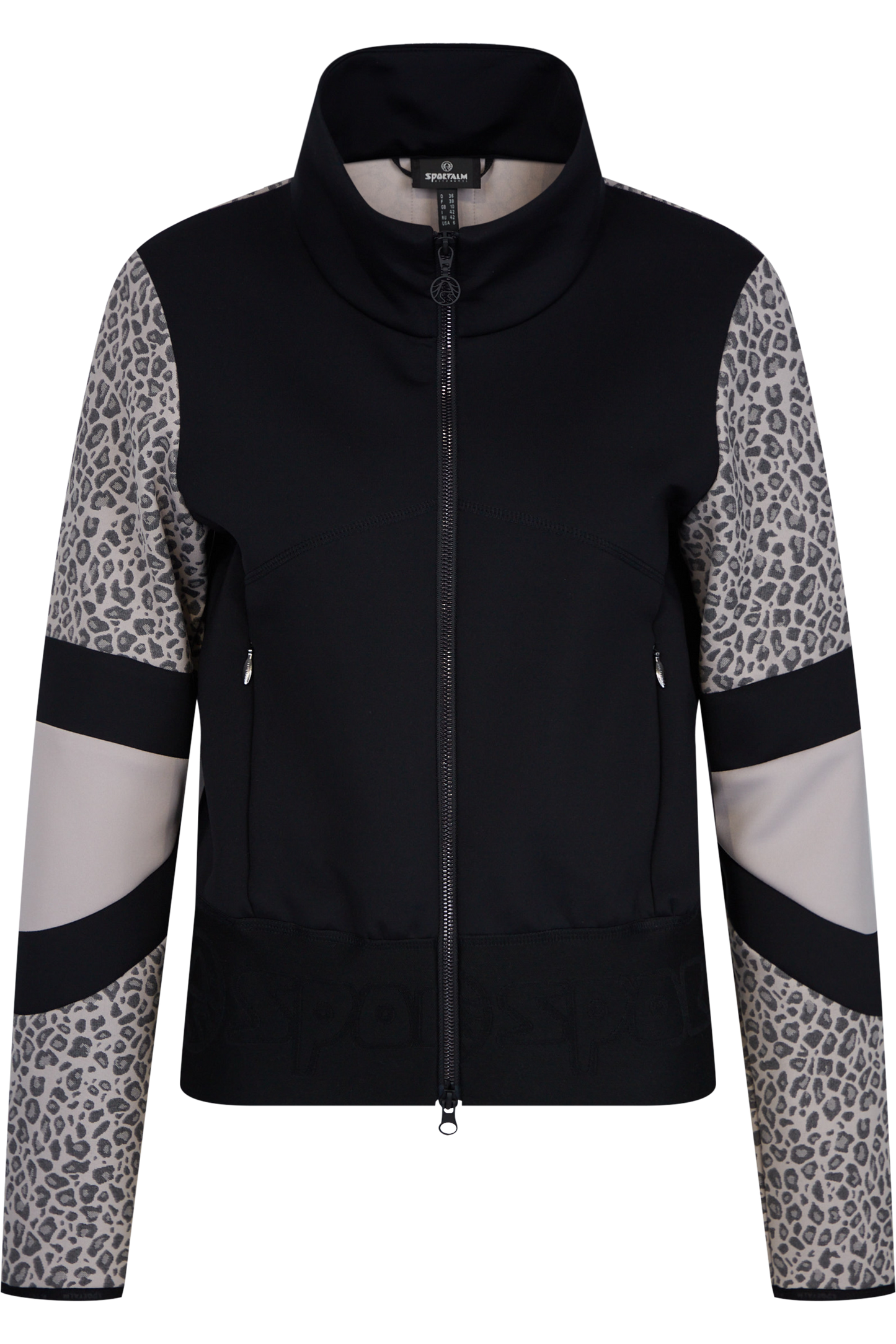 Jacket with Leo Jacquard